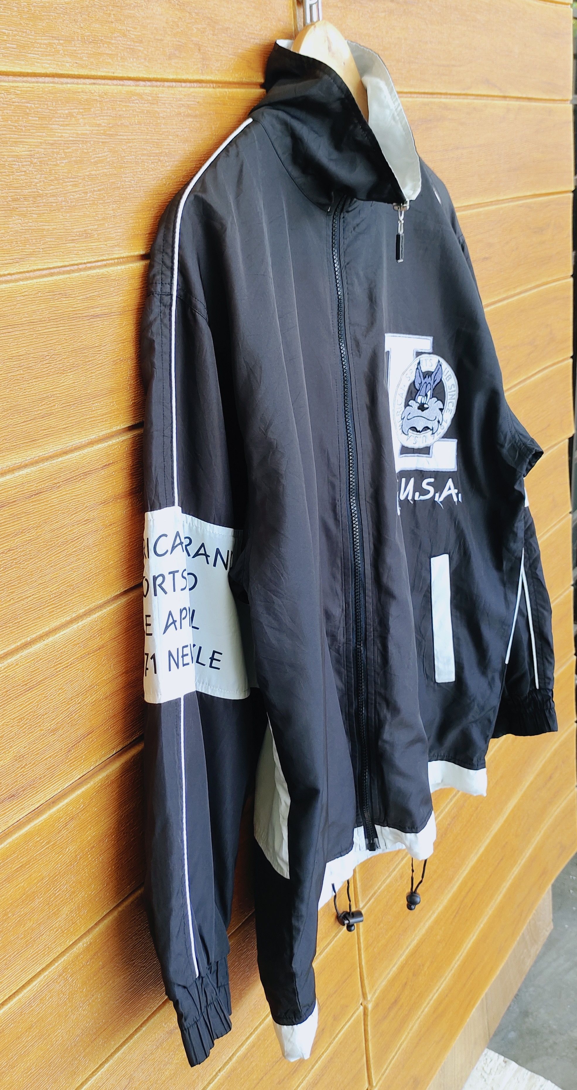 Vintage Vintage 90s LYNX USA Embroidered Cartoon Windbreaker Size US M / EU 48-50 / 2 - 10 Thumbnail
