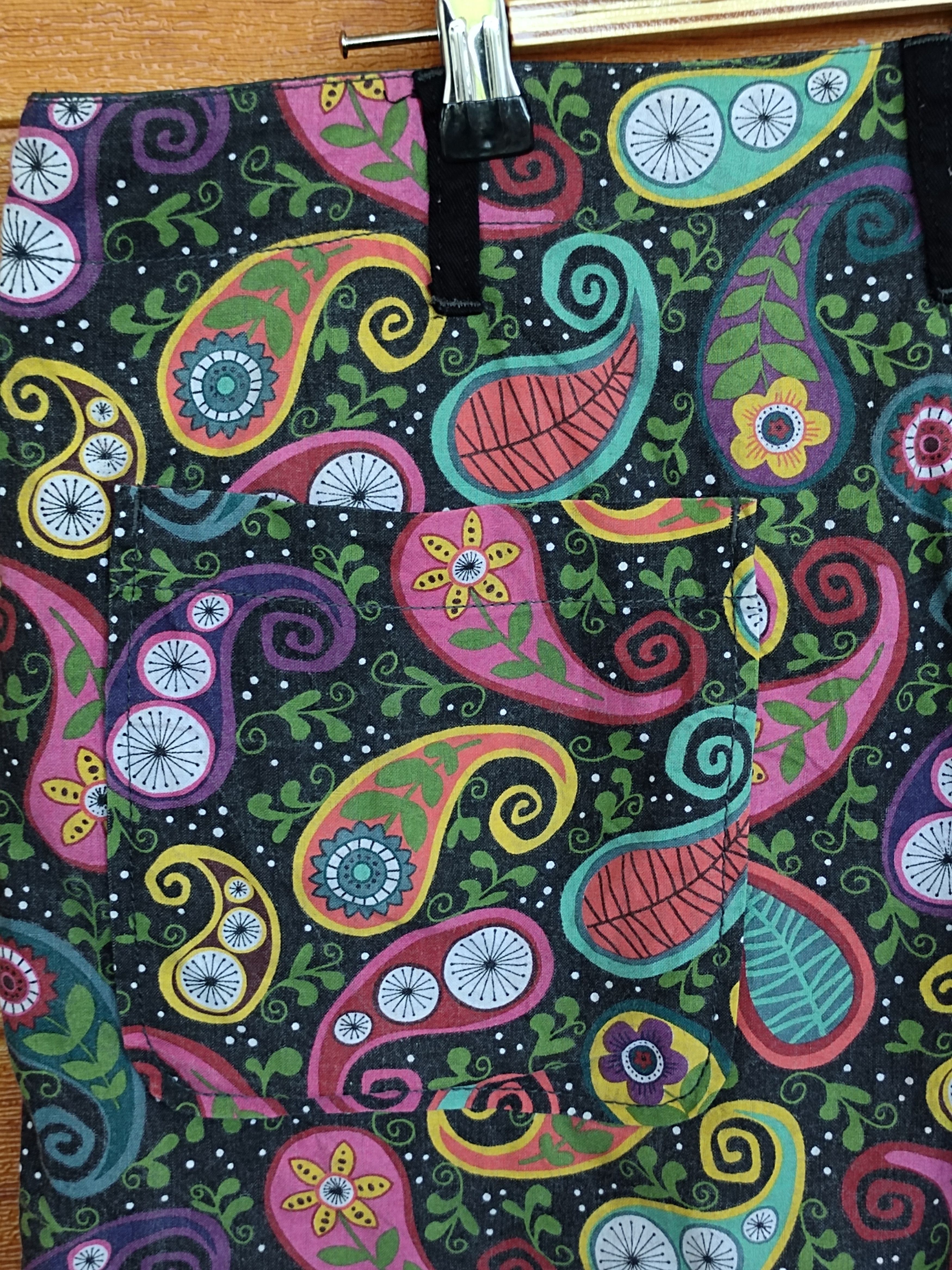 go slow caravan GO SLOW CARAWAN Paisley Fullprint Reversible Short Pants Size US 36 / EU 52 - 8 Thumbnail