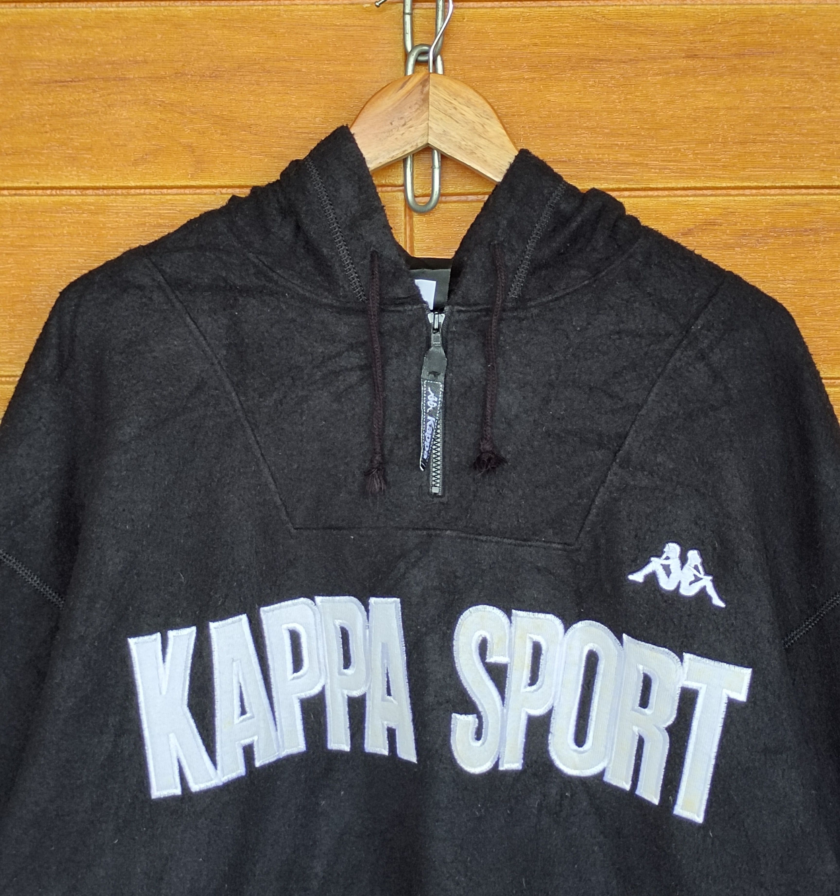 Kappa Vintage 90s KAPPA SPORT Hoodie Sweater Size US L / EU 52-54 / 3 - 2 Thumbnail