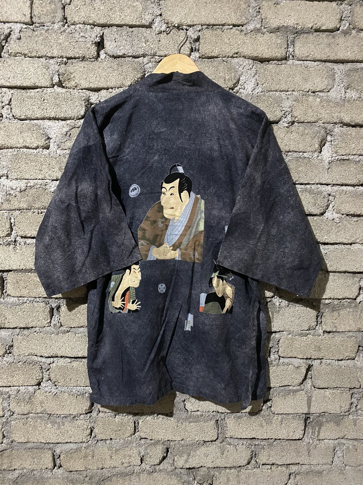 Japanese Brand 🔥SALE🔥SAMURAI MOTIFS KIMONO JAPANESE TRADITIONAL Size US M / EU 48-50 / 2 - 5 Thumbnail