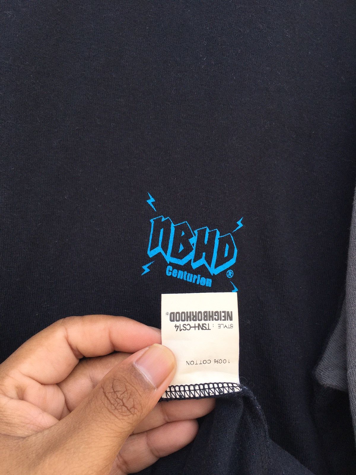 Neighborhood SS02 NBHD Neigborhood Spellout 3/4 Long Sleeve Shirt Size US L / EU 52-54 / 3 - 18 Thumbnail