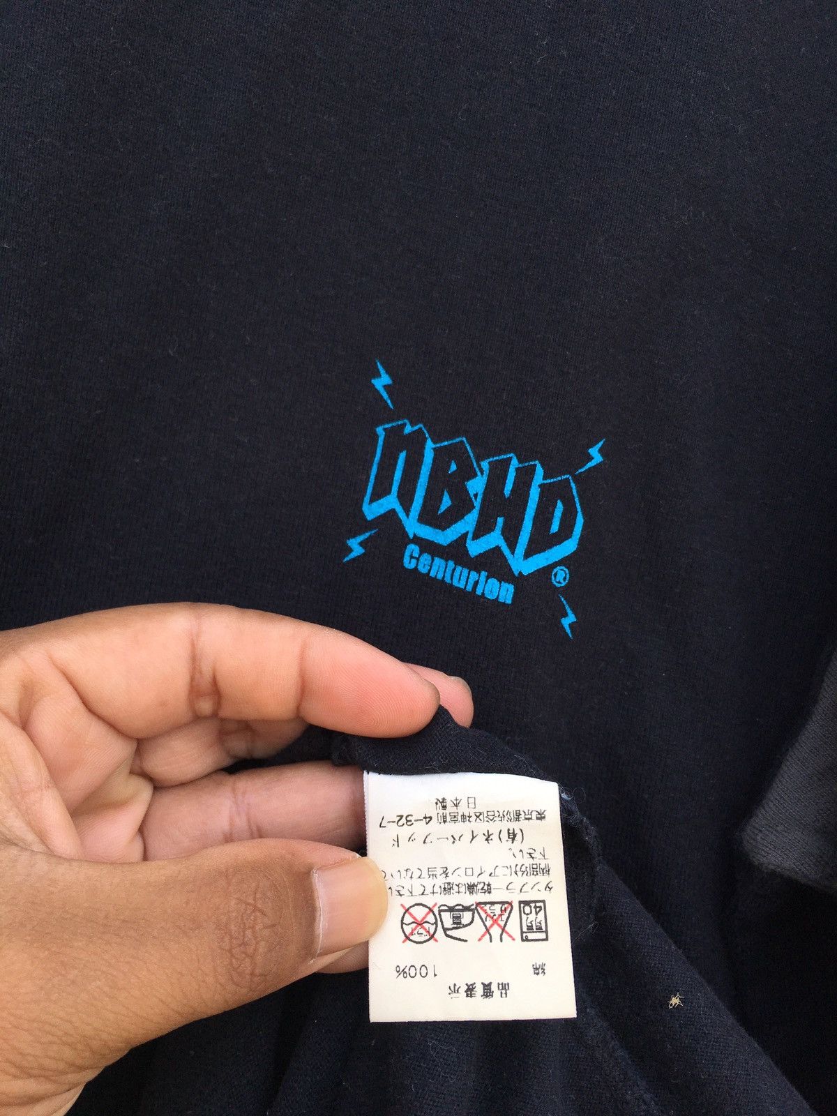 Neighborhood SS02 NBHD Neigborhood Spellout 3/4 Long Sleeve Shirt Size US L / EU 52-54 / 3 - 19 Thumbnail