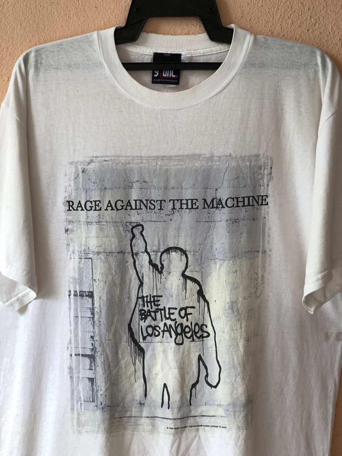 Band Tees × Rage Against The Machine × Vintage Vintage 90s Rage Against The Machine Album Promo Tee Size US L / EU 52-54 / 3 - 2 Thumbnail