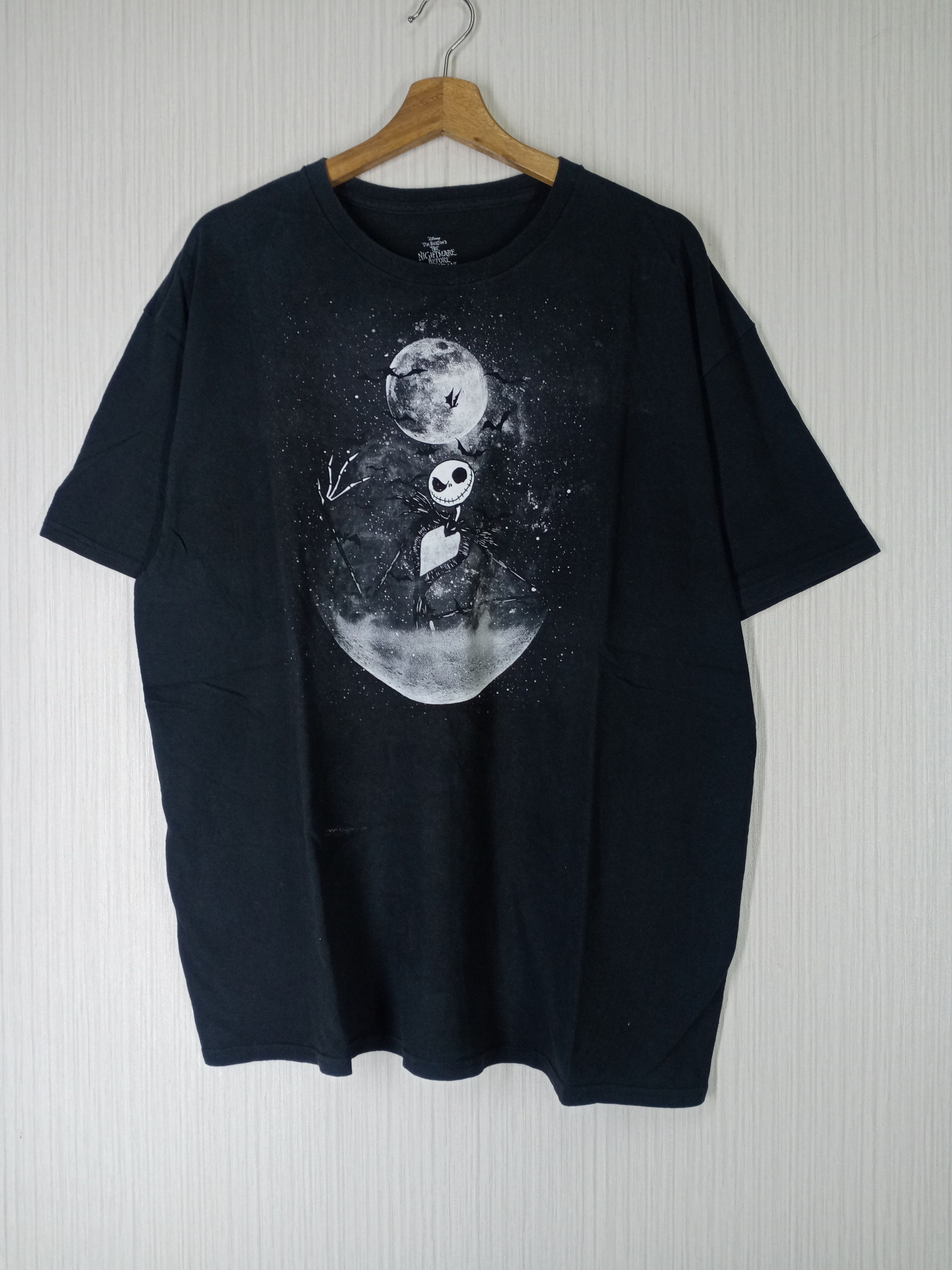 Disney Vintage Tim Burton Nightmare Before Christmas Tshirt Size US XL / EU 56 / 4 - 1 Thumbnail