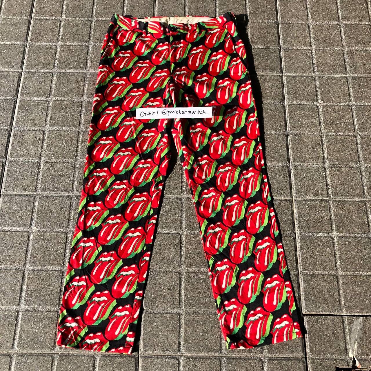 comme des garcons rolling stones blazer