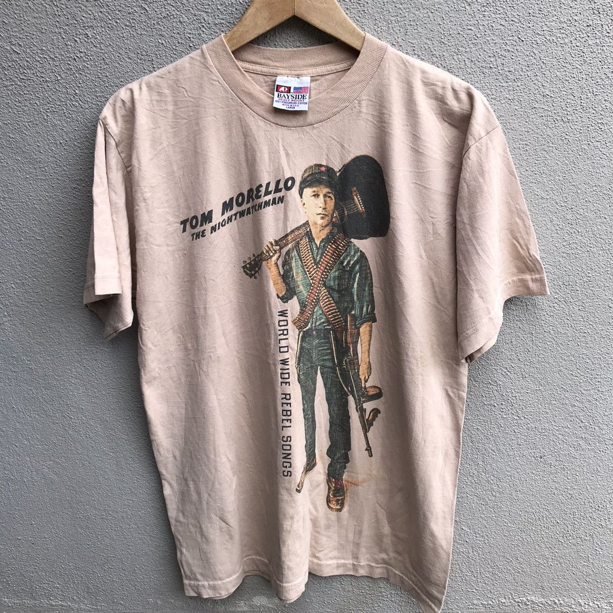 Band Tees Vintage TOM MORELLO the nightwatchman tee ratm band Size US L / EU 52-54 / 3 - 2 Thumbnail