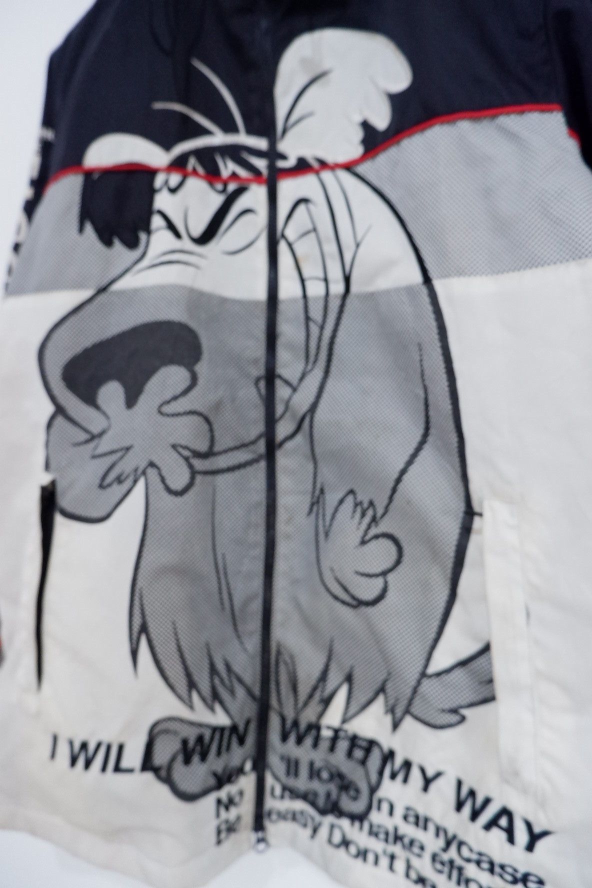 Beauty Beast Vintage 90s Ficce Yoshiyuki Konishi Hanna Barbera Jacket Size US L / EU 52-54 / 3 - 3 Thumbnail
