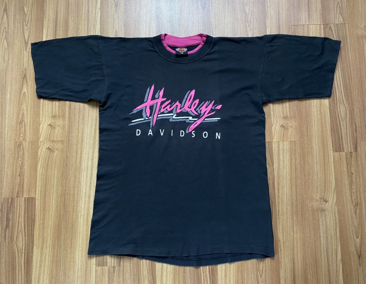 Harley Davidson Vintage Harley Davidson Millers Custom Parts T Shirt Tee Y2K Size US L / EU 52-54 / 3 - 1 Thumbnail