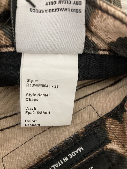 R13 Leopard chaps. 24 Grailed