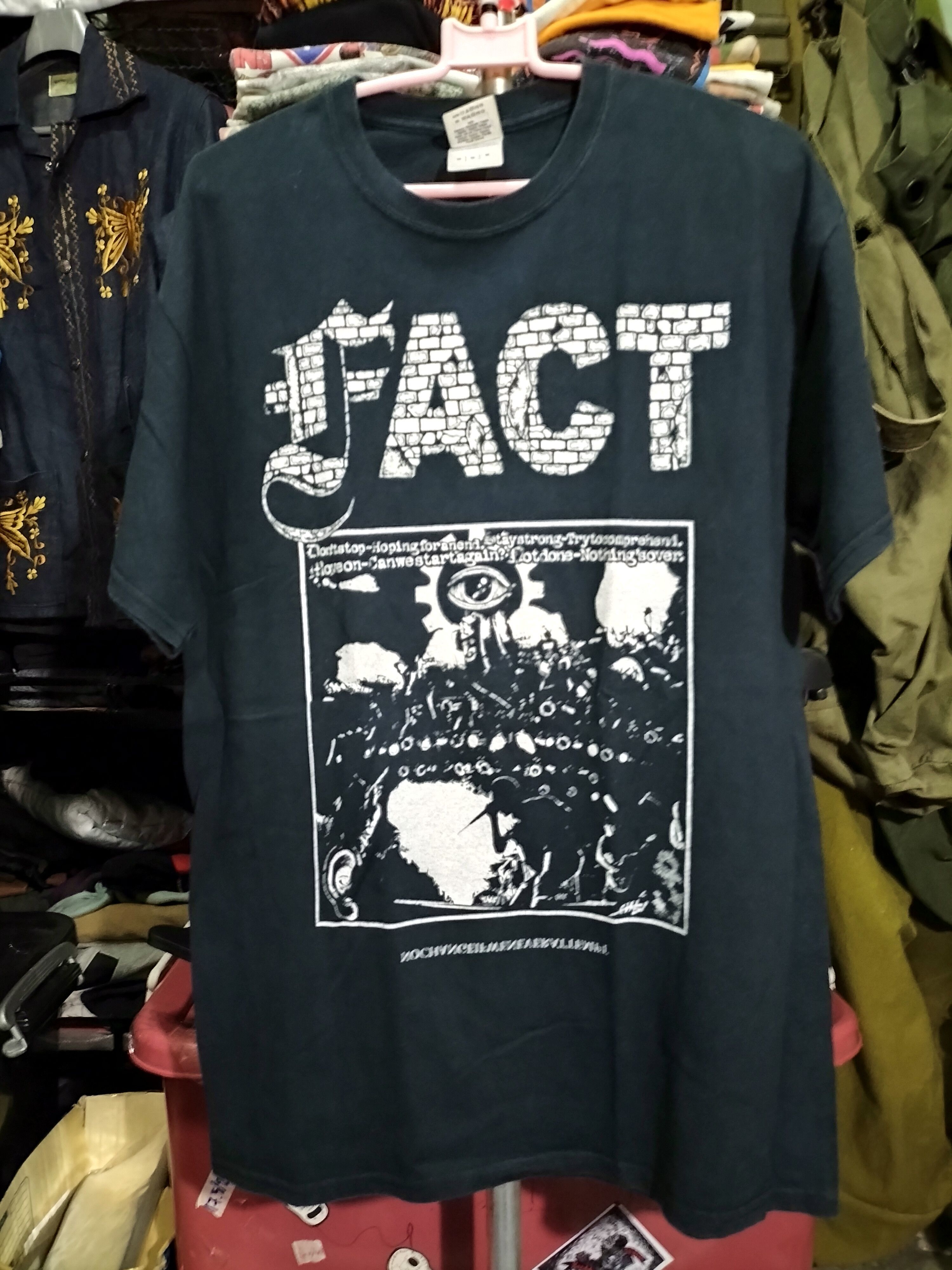 Band Tees × Vintage Fact Band Start From End Indie Hard Core Metal Anime Movies Size US M / EU 48-50 / 2 - 1 Thumbnail