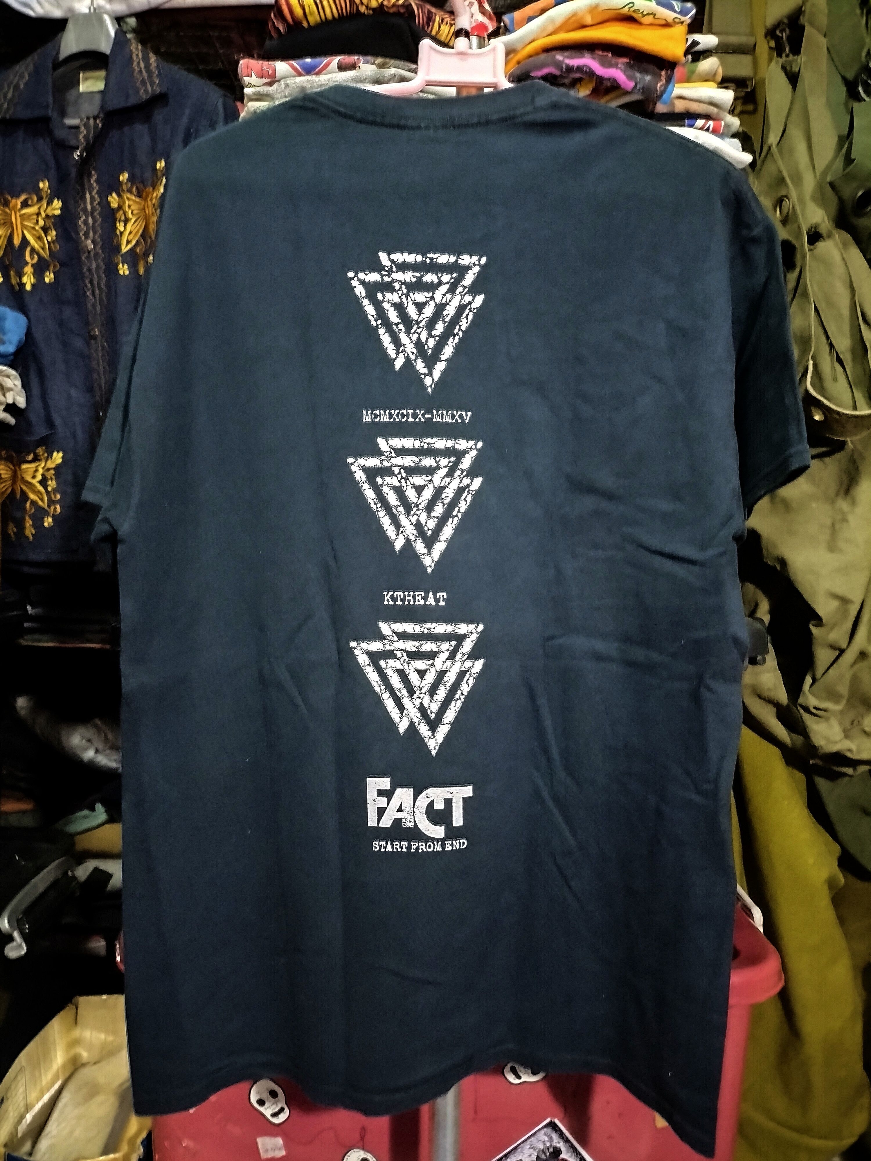 Band Tees × Vintage Fact Band Start From End Indie Hard Core Metal Anime Movies Size US M / EU 48-50 / 2 - 3 Thumbnail