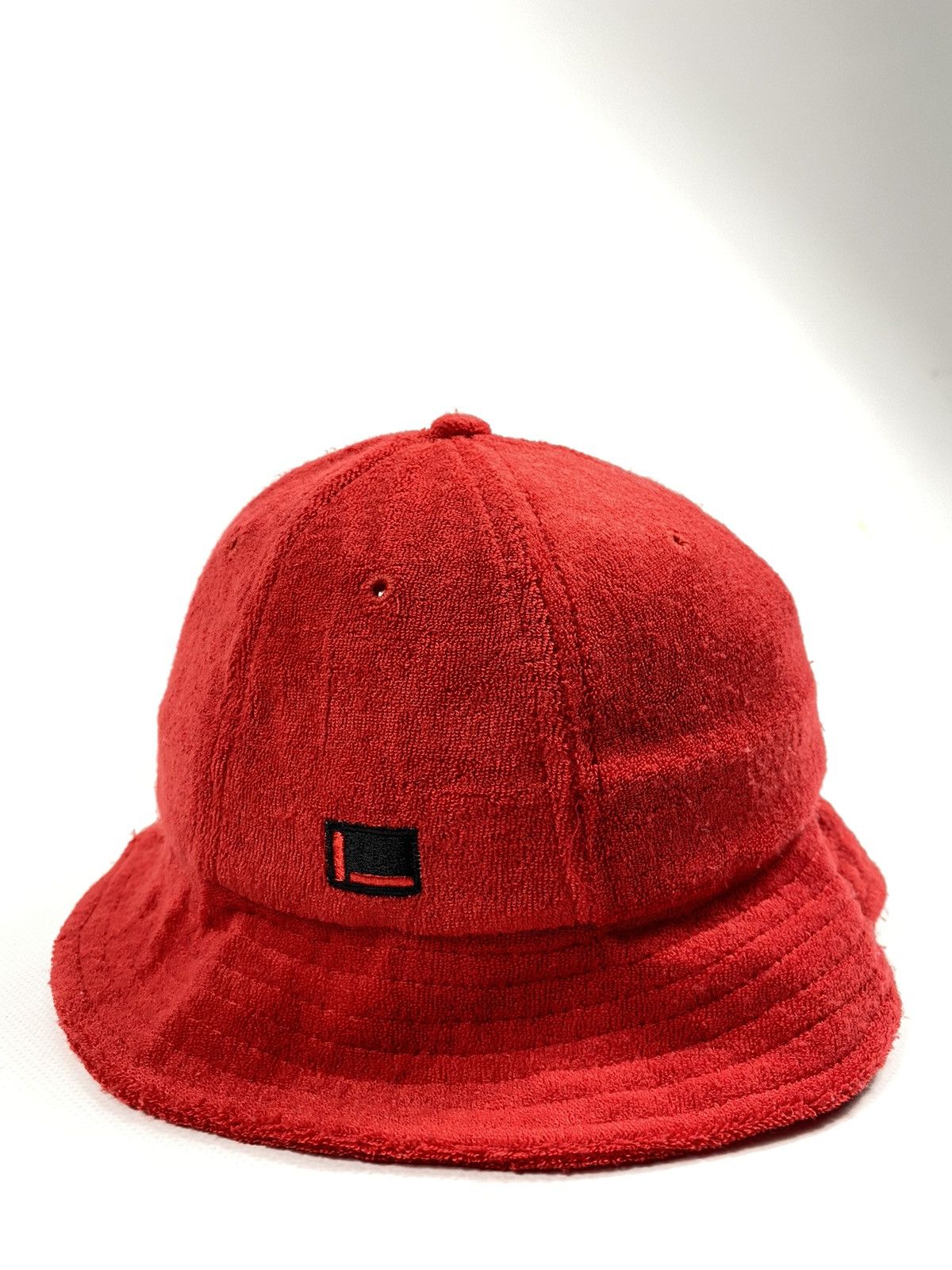 Fubu 🔥LASTDROP🔥 Fubu Bathrobe Material Red Bucket Hat Cap Size ONE SIZE - 4 Thumbnail