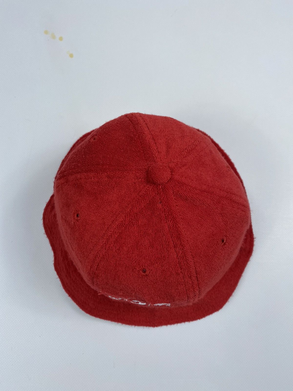 Fubu 🔥LASTDROP🔥 Fubu Bathrobe Material Red Bucket Hat Cap Size ONE SIZE - 6 Thumbnail