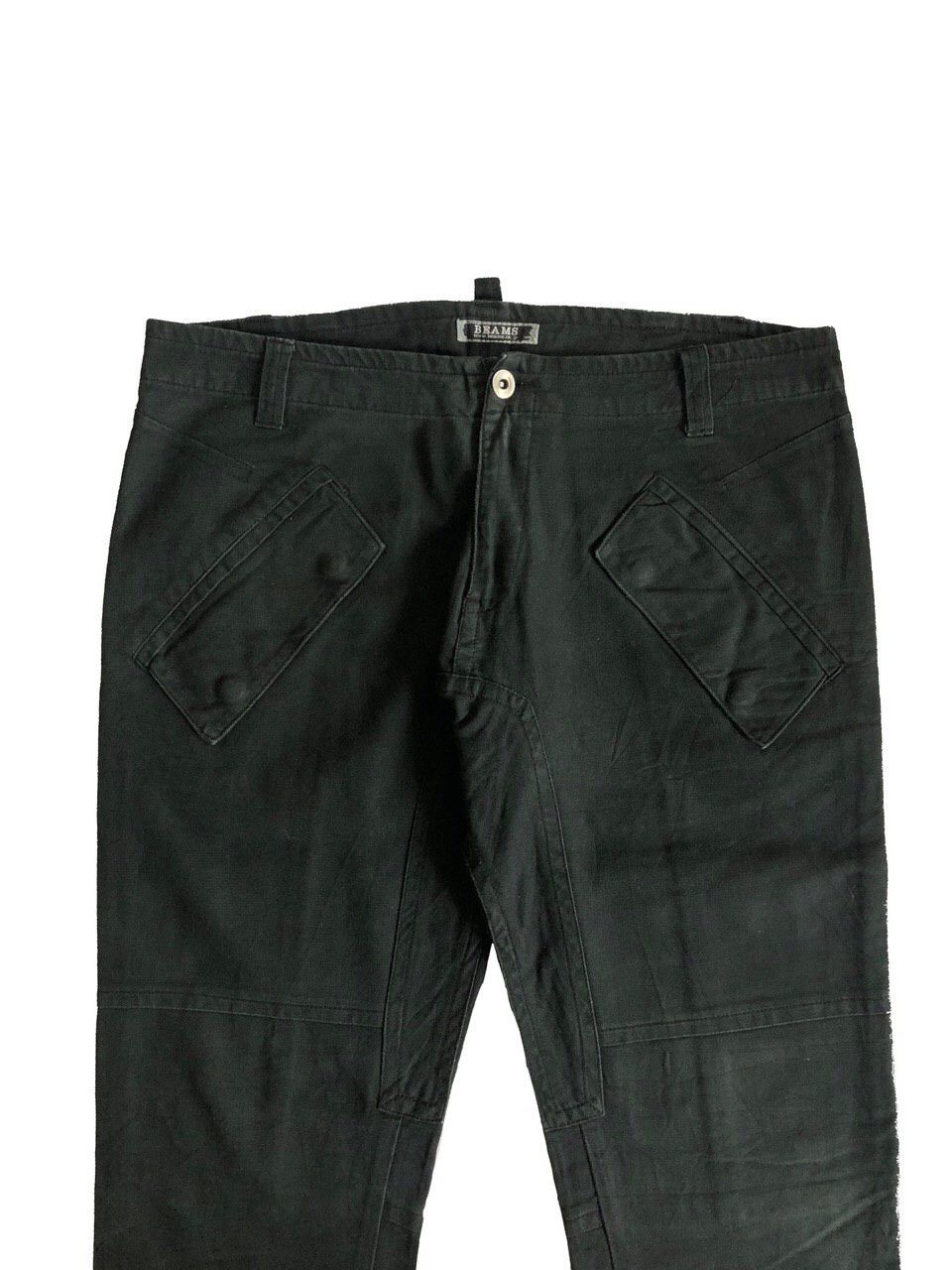 Beams Plus 1990s BEAMS Japan Black Military Heavy Cotton Pant Size US 32 / EU 48 - 2 Thumbnail