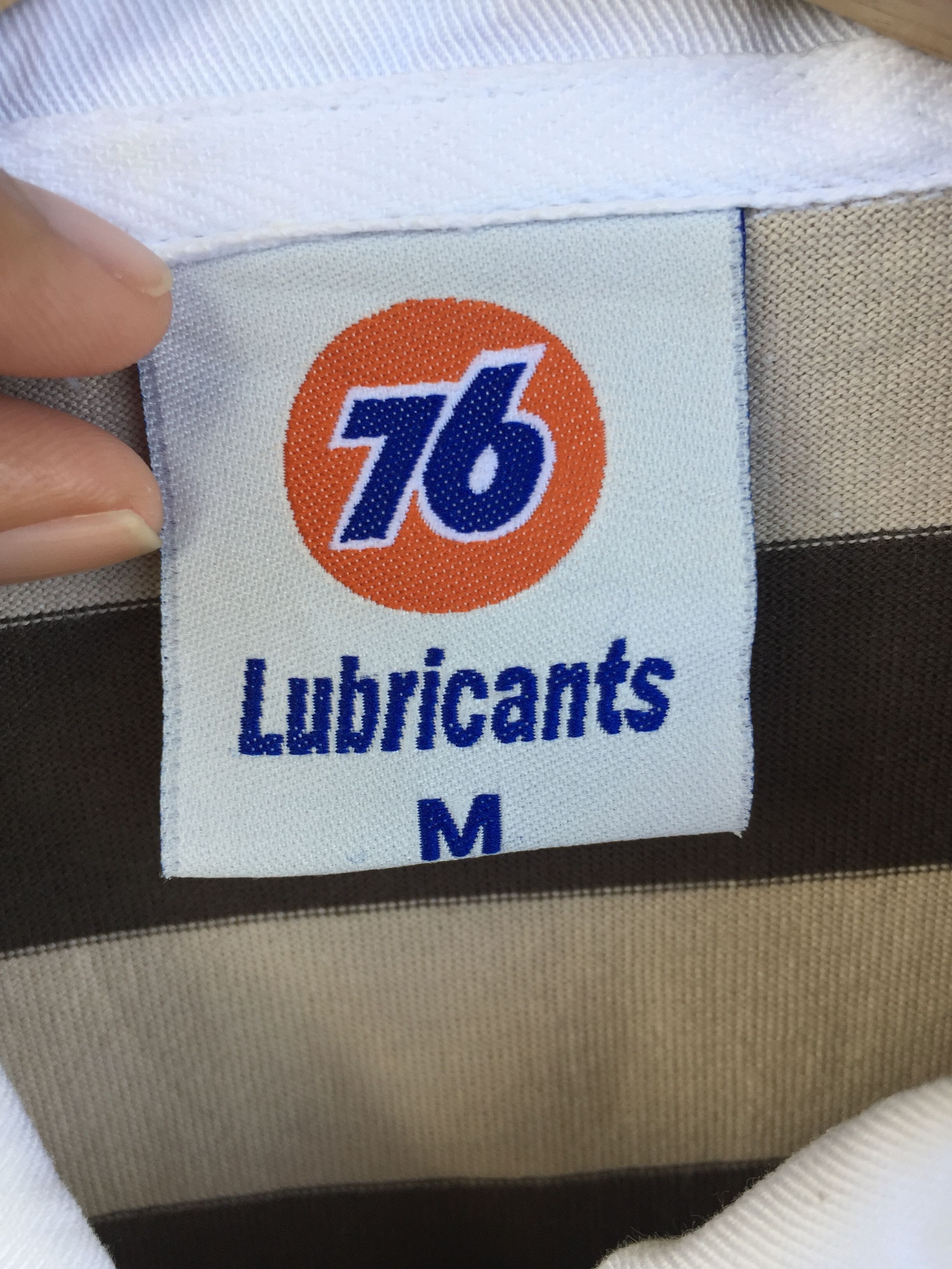 Vintage Vintage Union 76 Lubricants Rugby Polo Medium Size Size US M / EU 48-50 / 2 - 2 Thumbnail