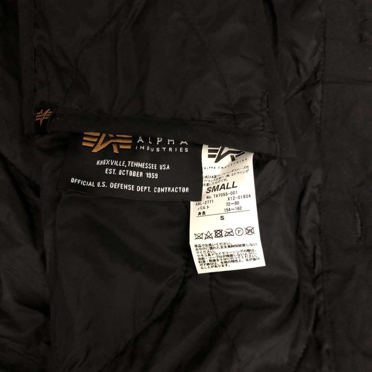 Alpha Industries × Japanese Brand Alpha Industries Fur Down Jacket Size US S / EU 44-46 / 1 - 6 Thumbnail