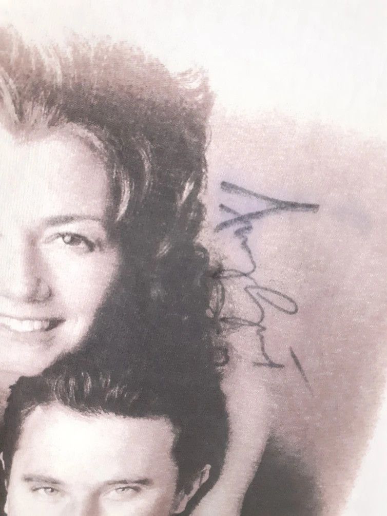 Band Tees × Vintage Vintage 90s Amy Grant & Vince Gill Concert Signatures rare Size US L / EU 52-54 / 3 - 4 Thumbnail