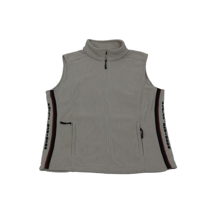 Harley Davidson Classic Harley Davidson Fleece Vest 025190 Grailed