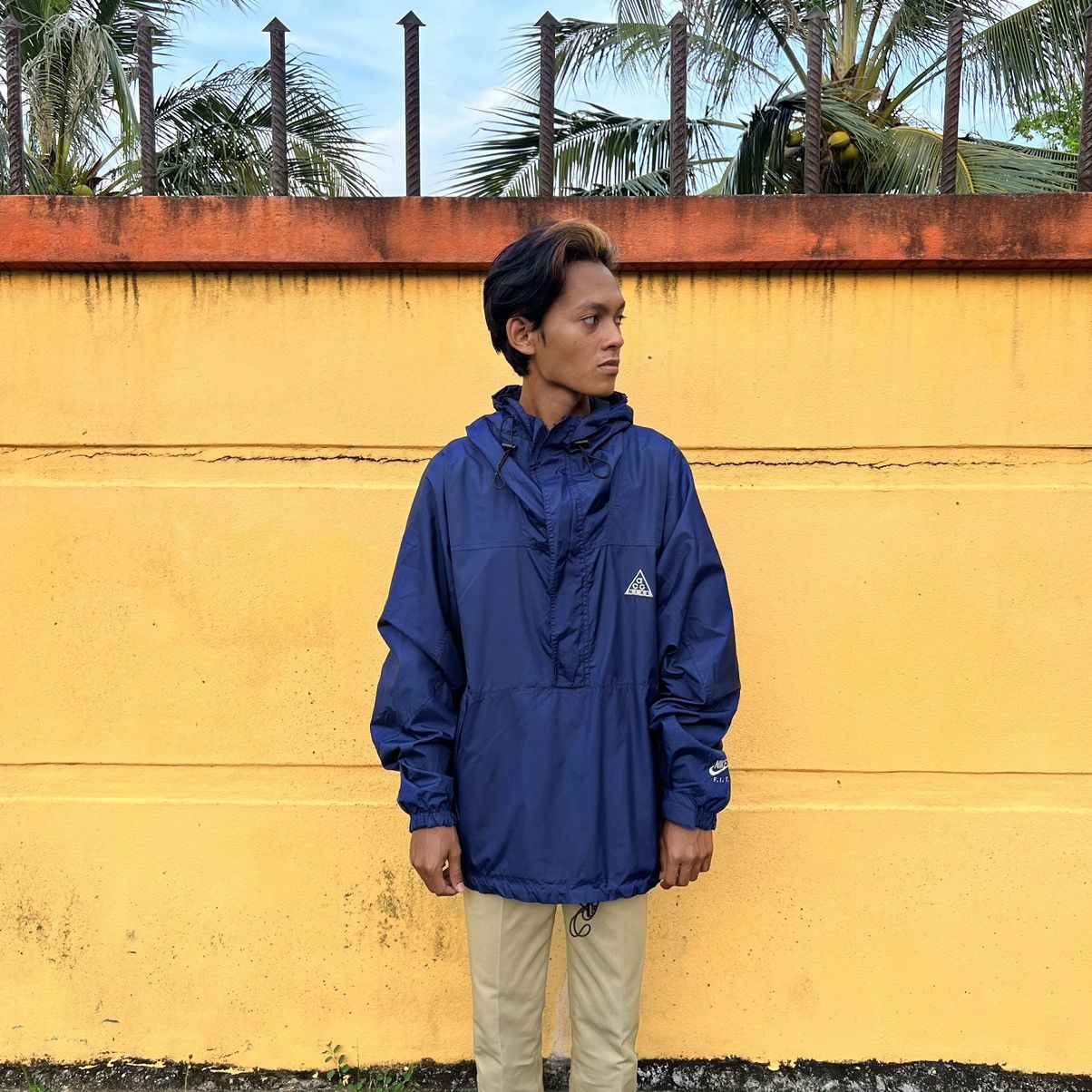 Nike ACG Vintage Nike ACG Anorak Pullover Light Jacket Size US M / EU 48-50 / 2 - 13 Thumbnail