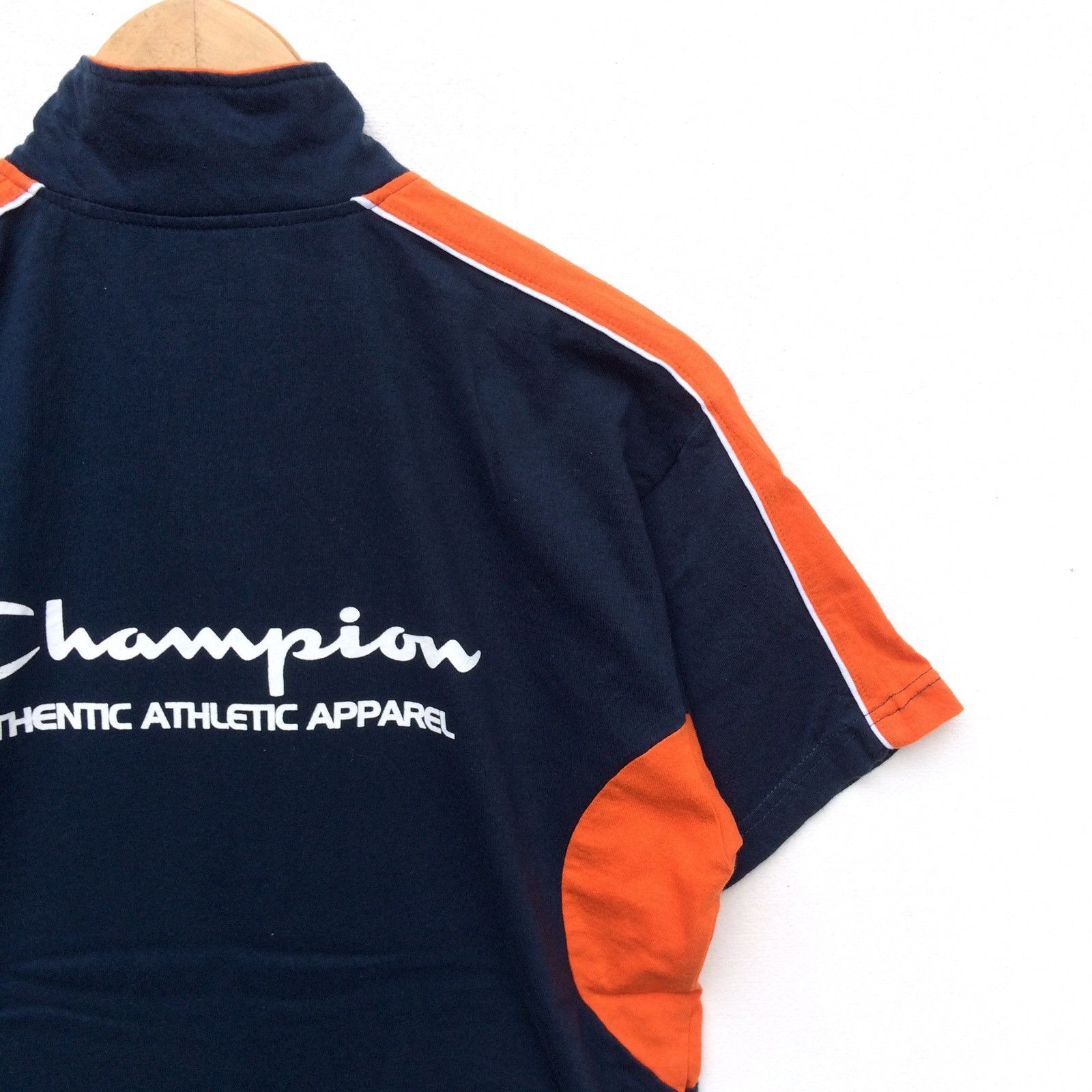 Champion Vintage Champion Short Sleeve Small Logo Jacket | Swag Dope Size US S / EU 44-46 / 1 - 4 Thumbnail