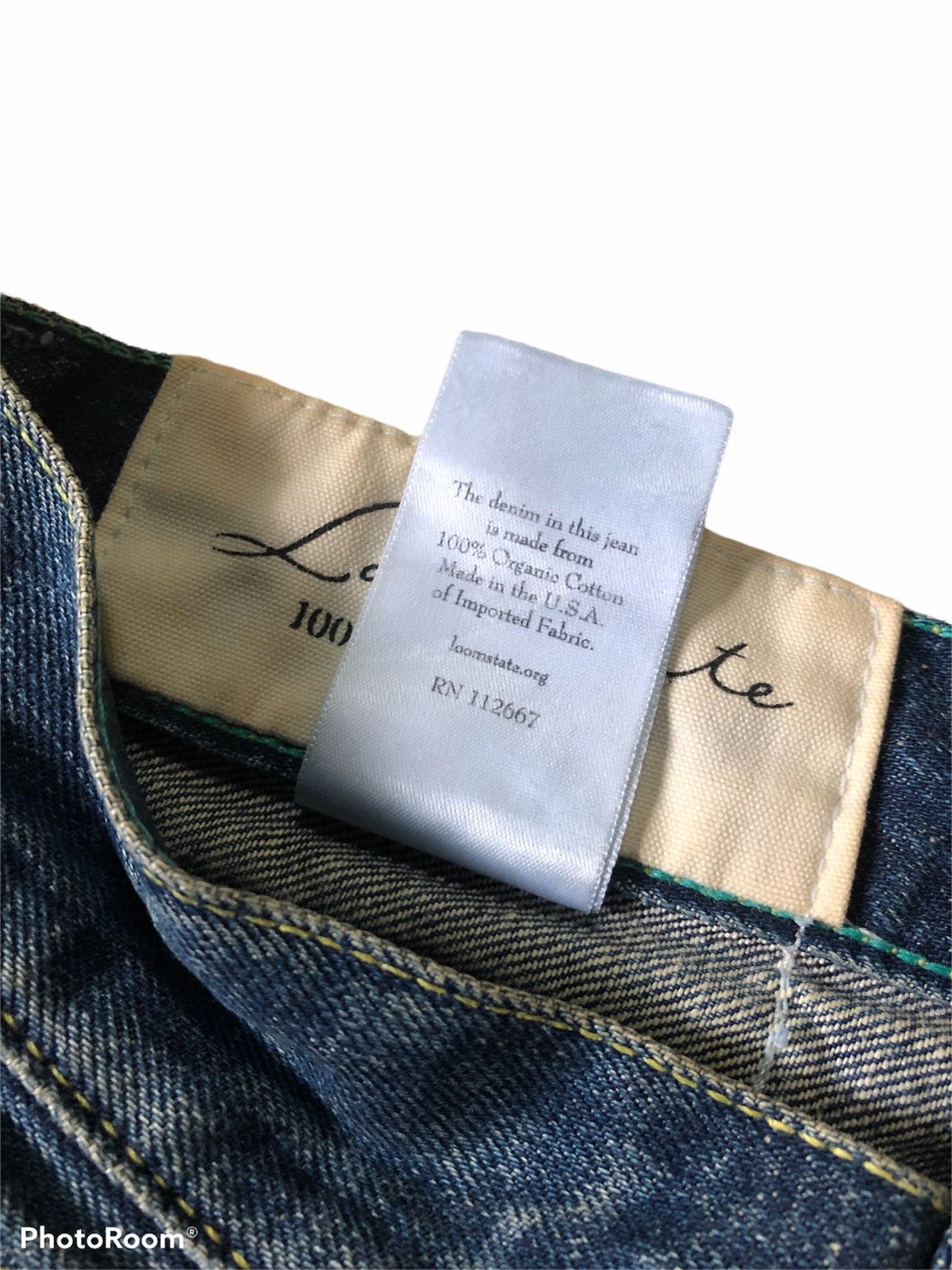 Other LOOMSTATE USA DISTRESSED DENIM Size US 33 - 9 Thumbnail