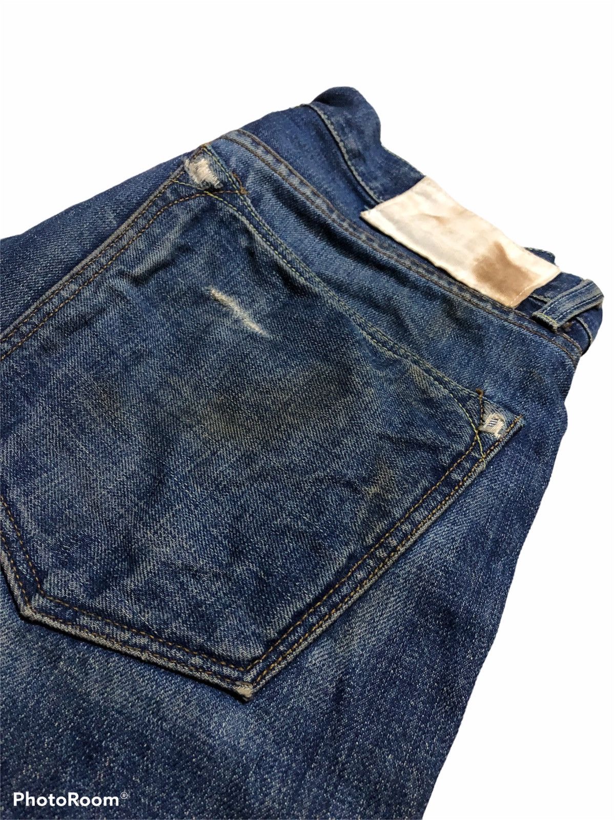 Other LOOMSTATE USA DISTRESSED DENIM Size US 33 - 12 Thumbnail