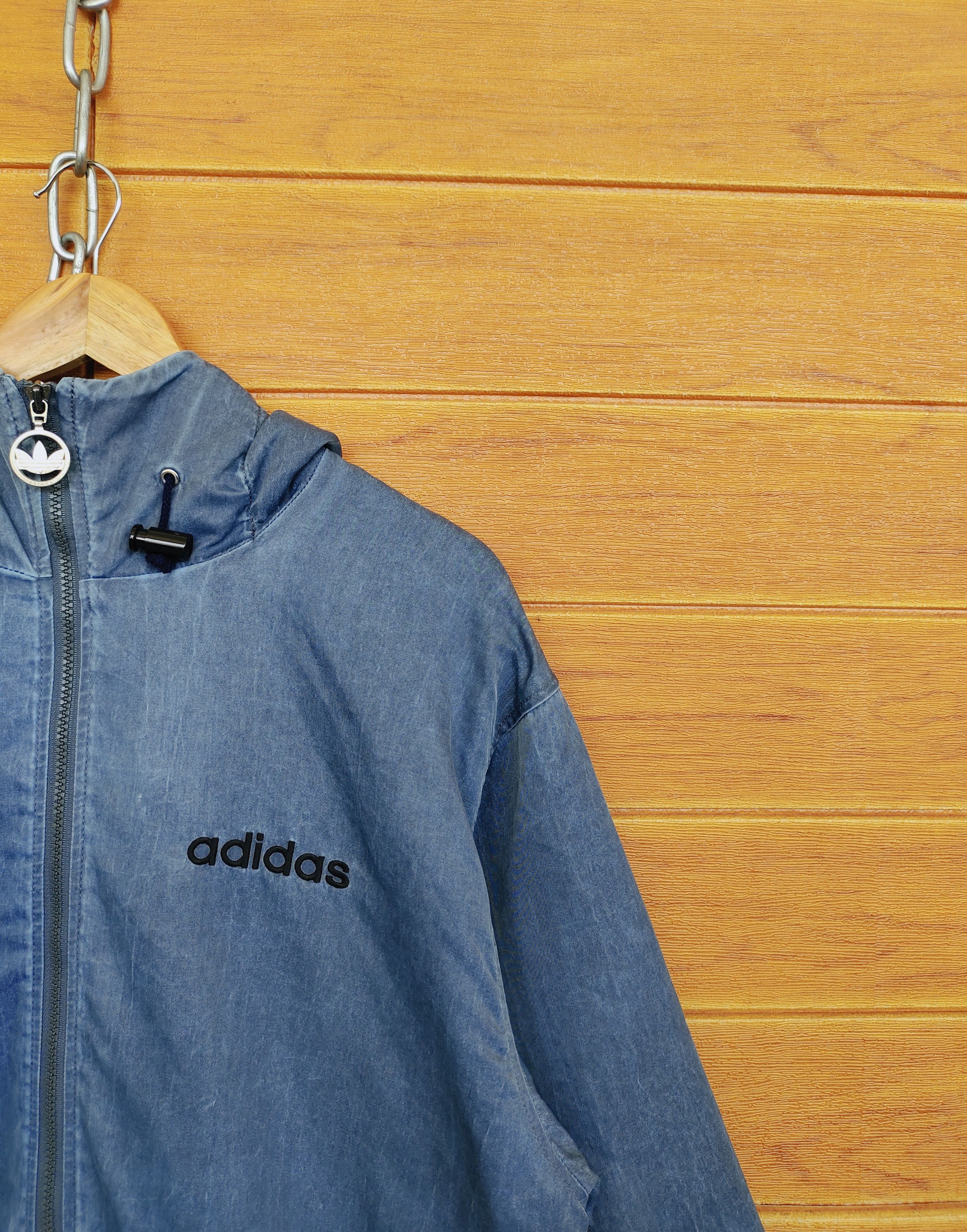 Adidas × Descente × Vintage Vintage 90s ADIDAS Trefoil Hoodie Jacket Size US L / EU 52-54 / 3 - 5 Thumbnail