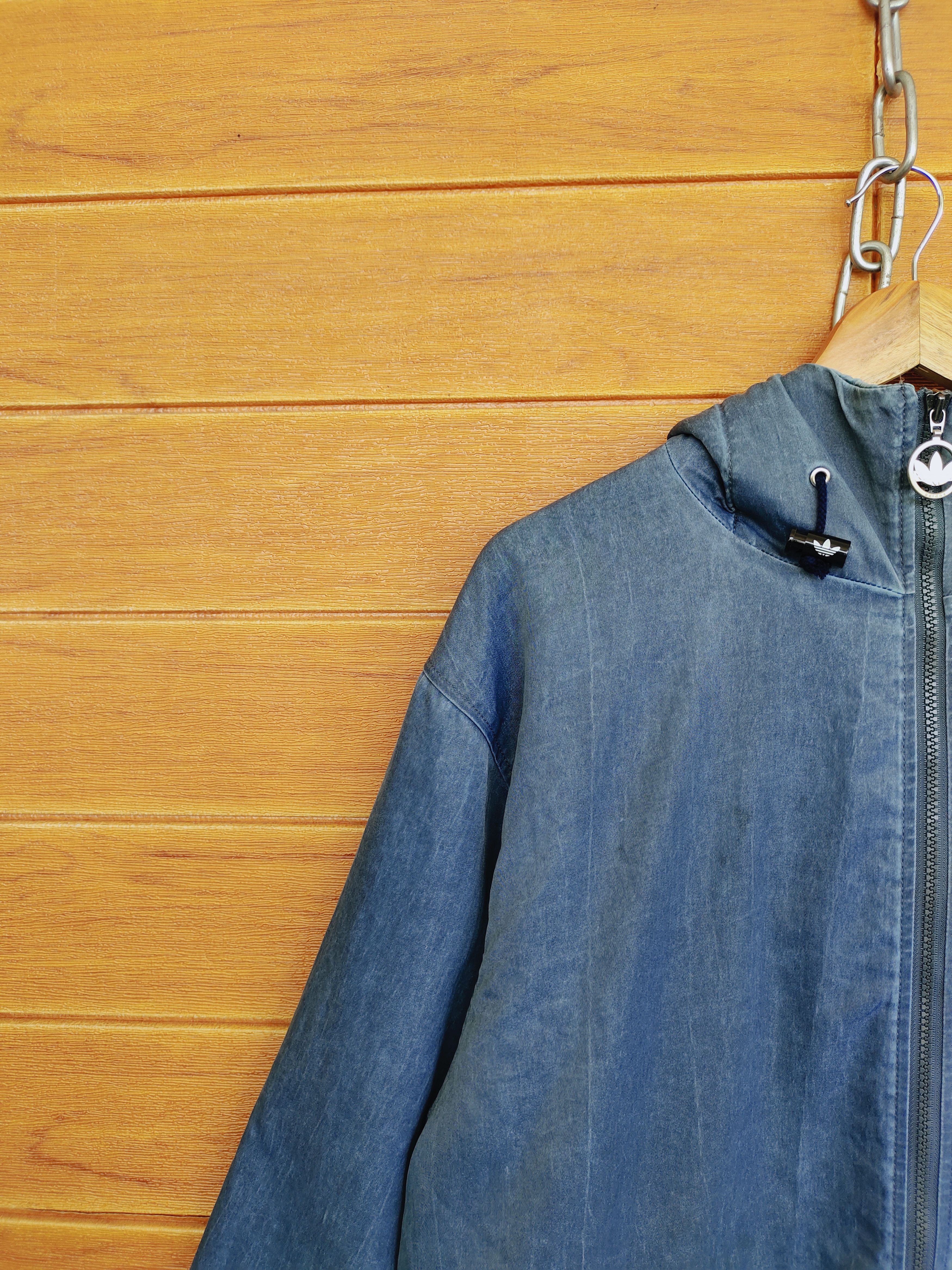Adidas × Descente × Vintage Vintage 90s ADIDAS Trefoil Hoodie Jacket Size US L / EU 52-54 / 3 - 4 Thumbnail
