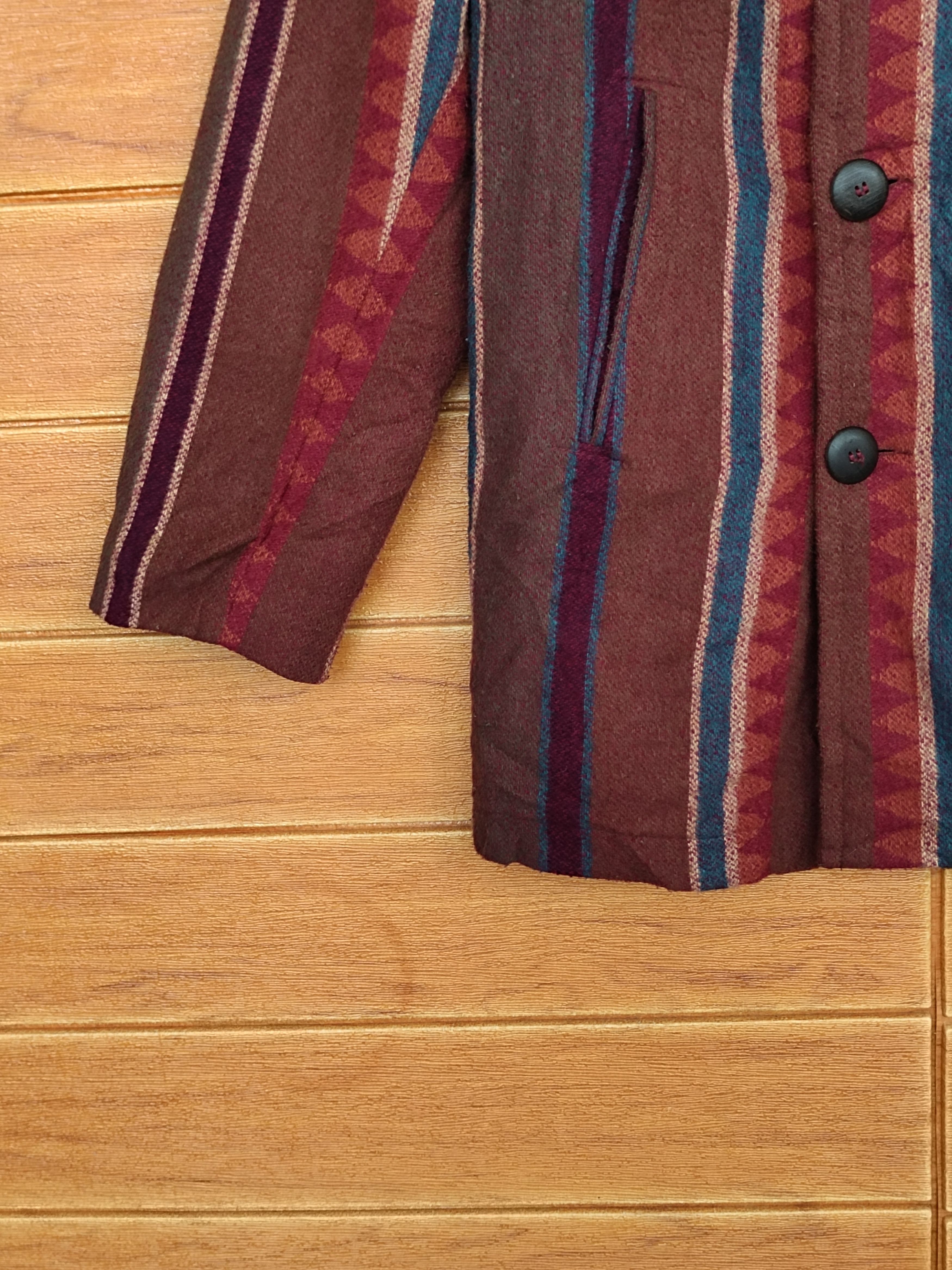 Vintage Vintage 90s INSTINCT Aztec Tribal Navajo Wool Size US S / EU 44-46 / 1 - 5 Thumbnail