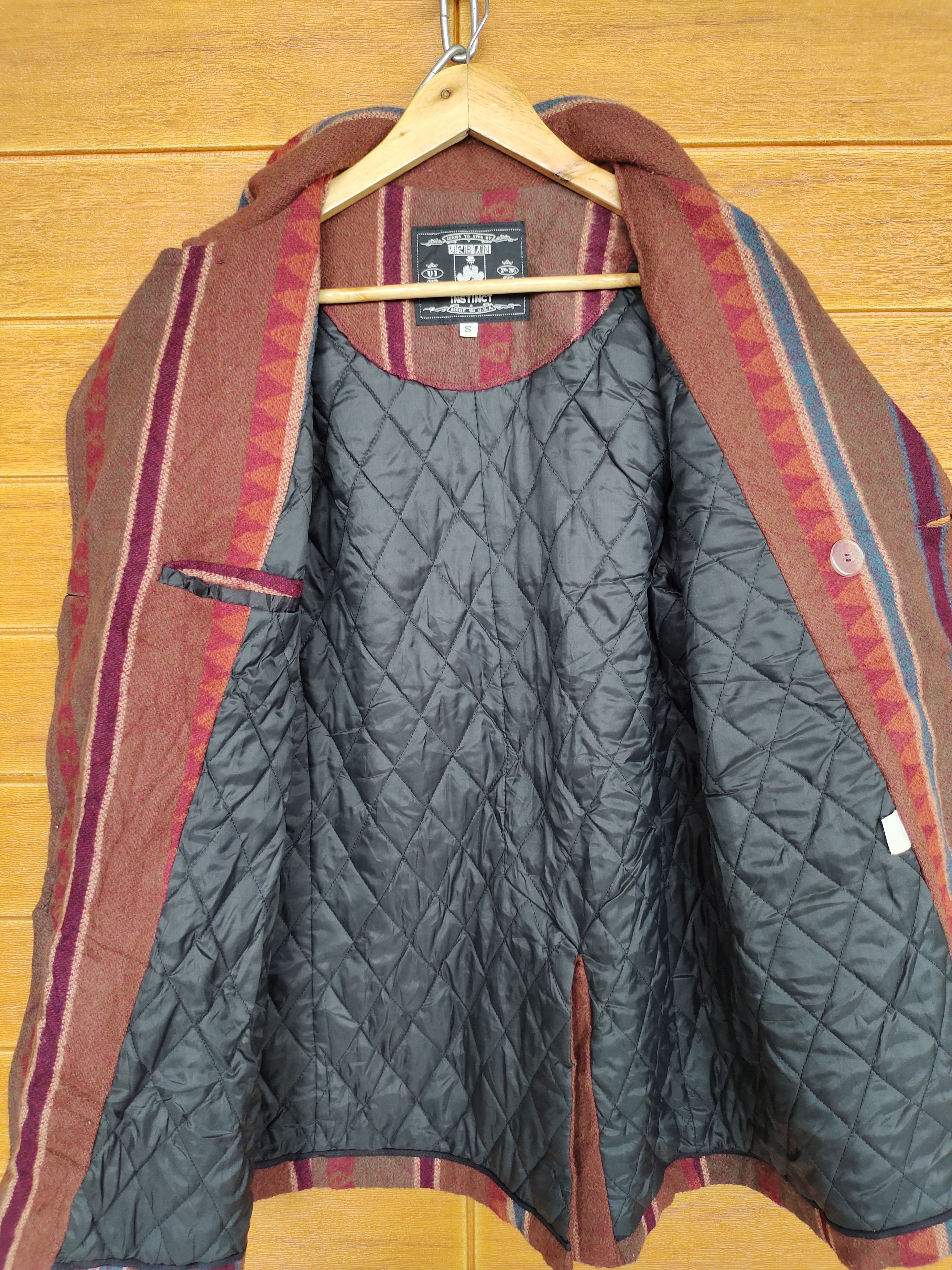 Vintage Vintage 90s INSTINCT Aztec Tribal Navajo Wool Size US S / EU 44-46 / 1 - 10 Thumbnail