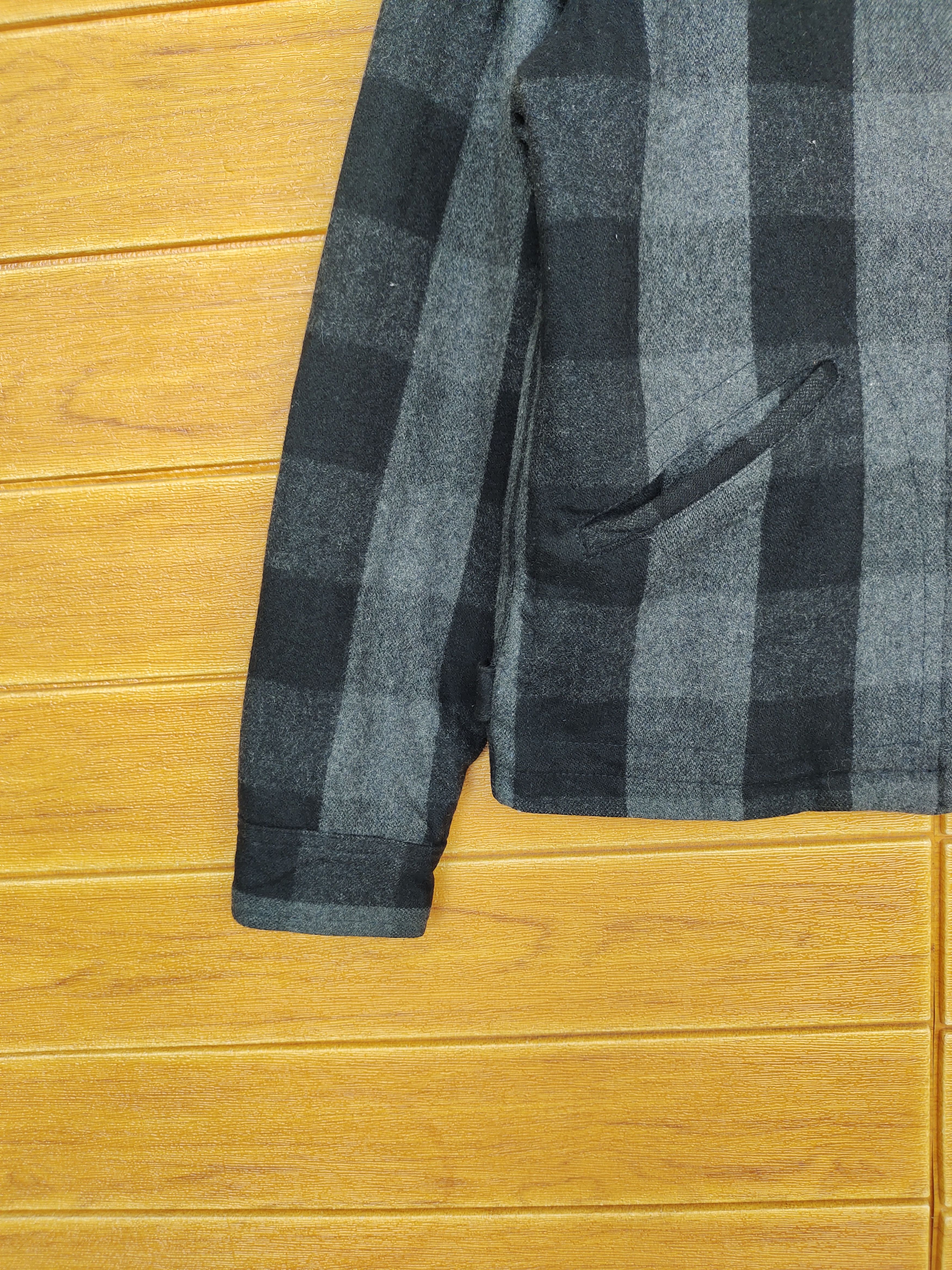 Dickies Vintage 80s DICKIES Workwear Checkered Wool Quilted Jacket Size US M / EU 48-50 / 2 - 6 Thumbnail