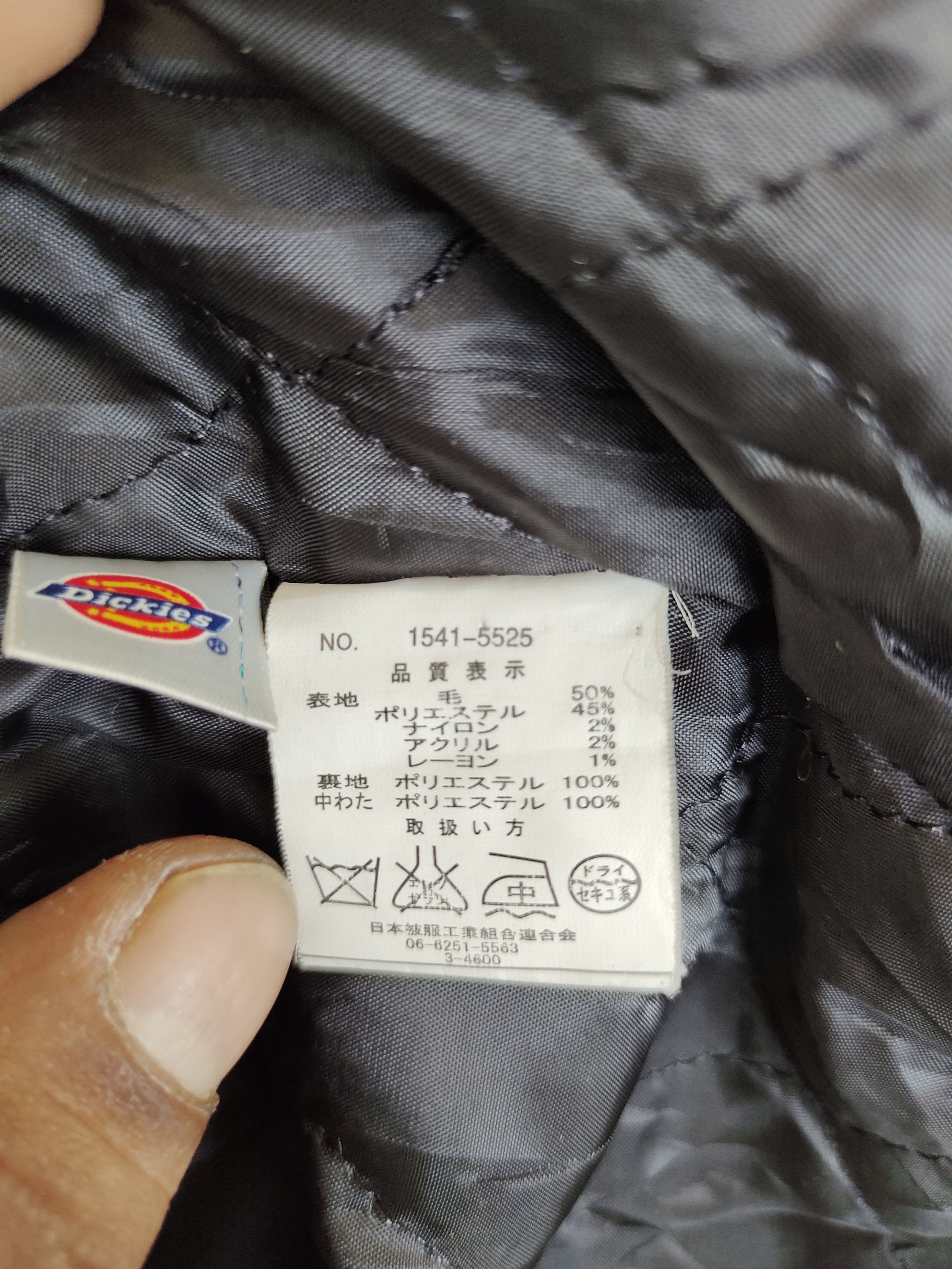 Dickies Vintage 80s DICKIES Workwear Checkered Wool Quilted Jacket Size US M / EU 48-50 / 2 - 18 Thumbnail