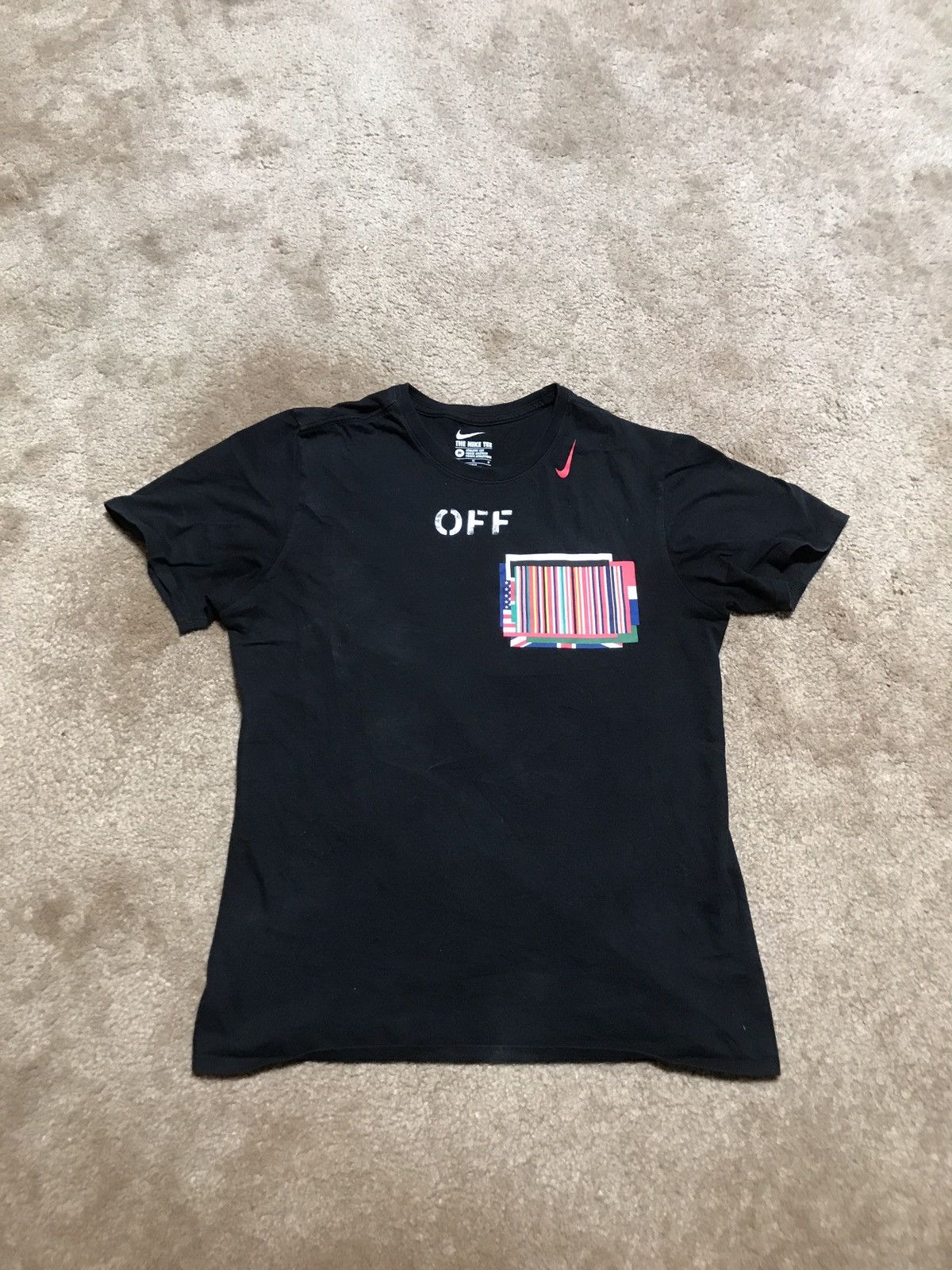 Off white x nike equality shirt best sale