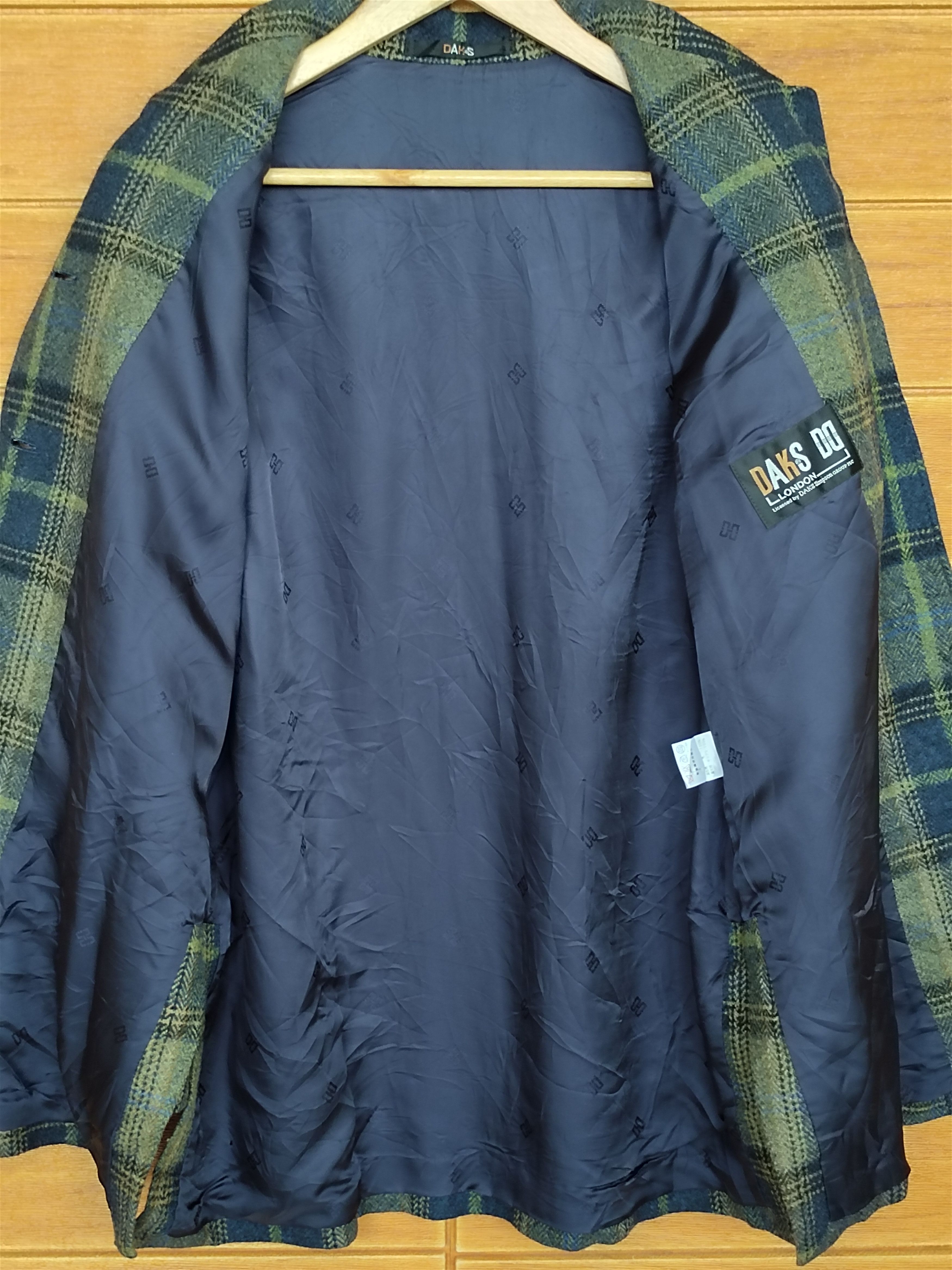 DAKS × Vintage Vintage 90s DAKS London Women Checkered Plaid Flannel Shirt Size ONE SIZE - 11 Thumbnail