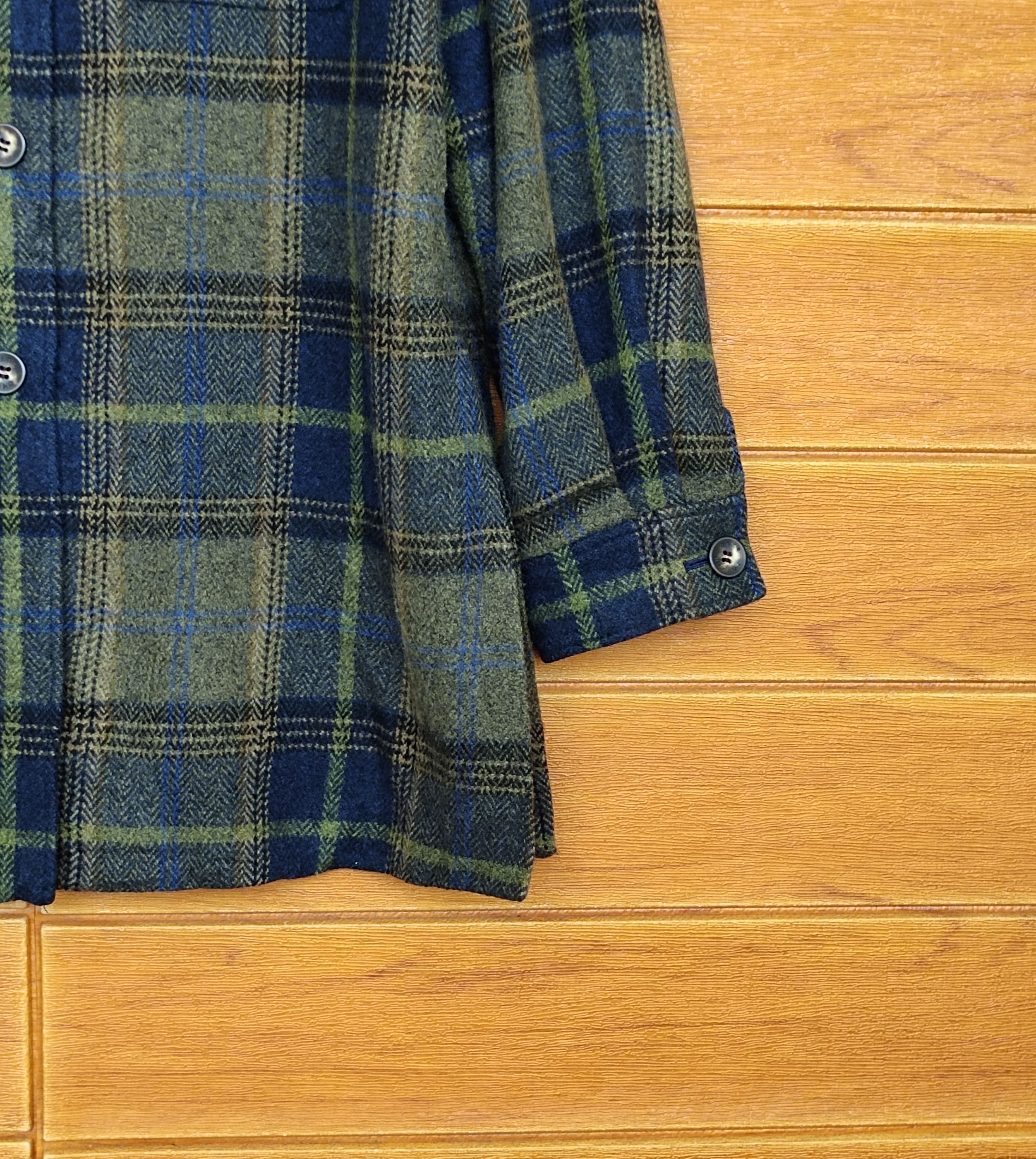 DAKS × Vintage Vintage 90s DAKS London Women Checkered Plaid Flannel Shirt Size ONE SIZE - 6 Thumbnail