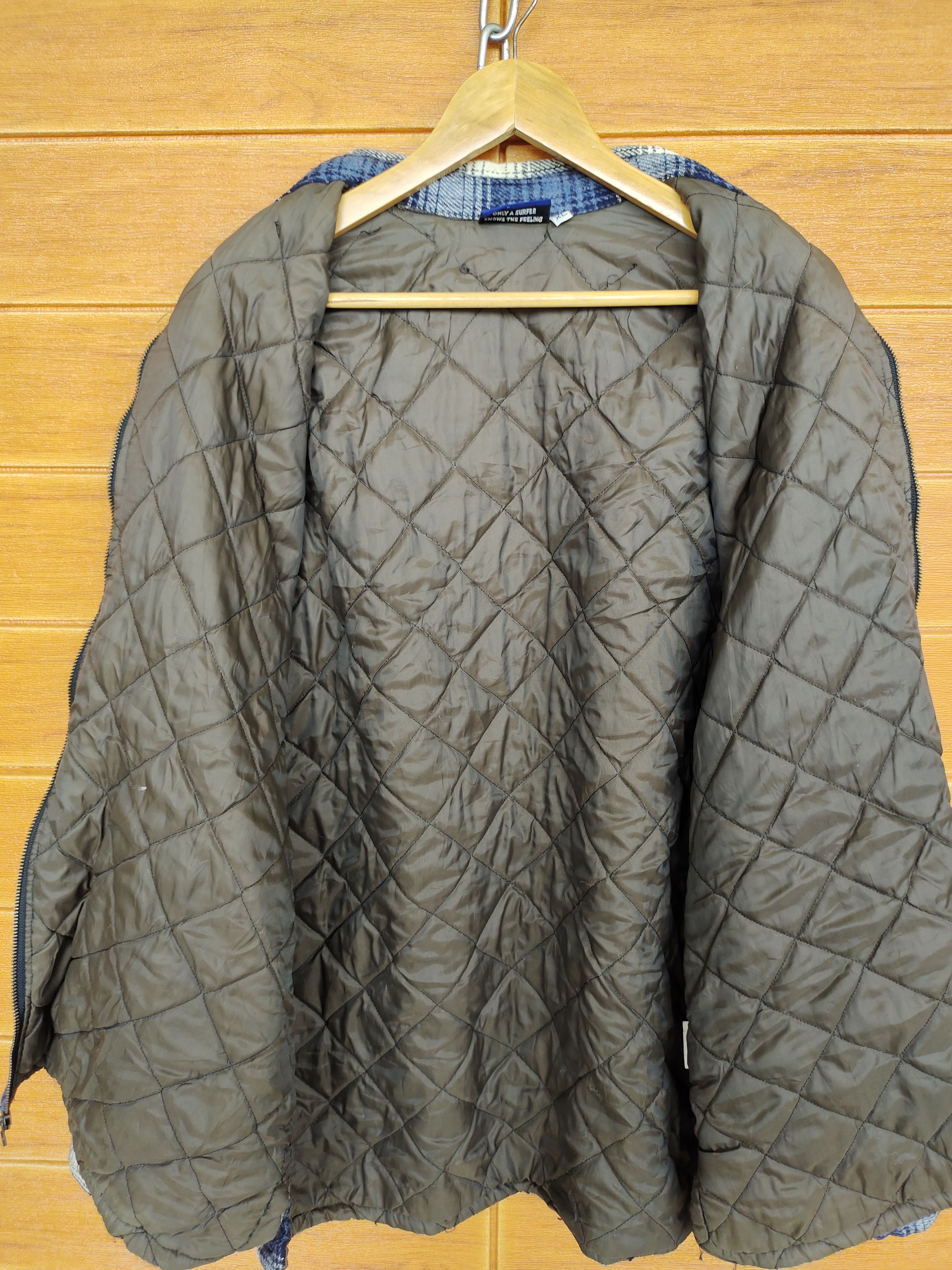 Billabong Vintage BILLABONG Checkered Plaid Quilted Work Shirt Size US XL / EU 56 / 4 - 12 Thumbnail