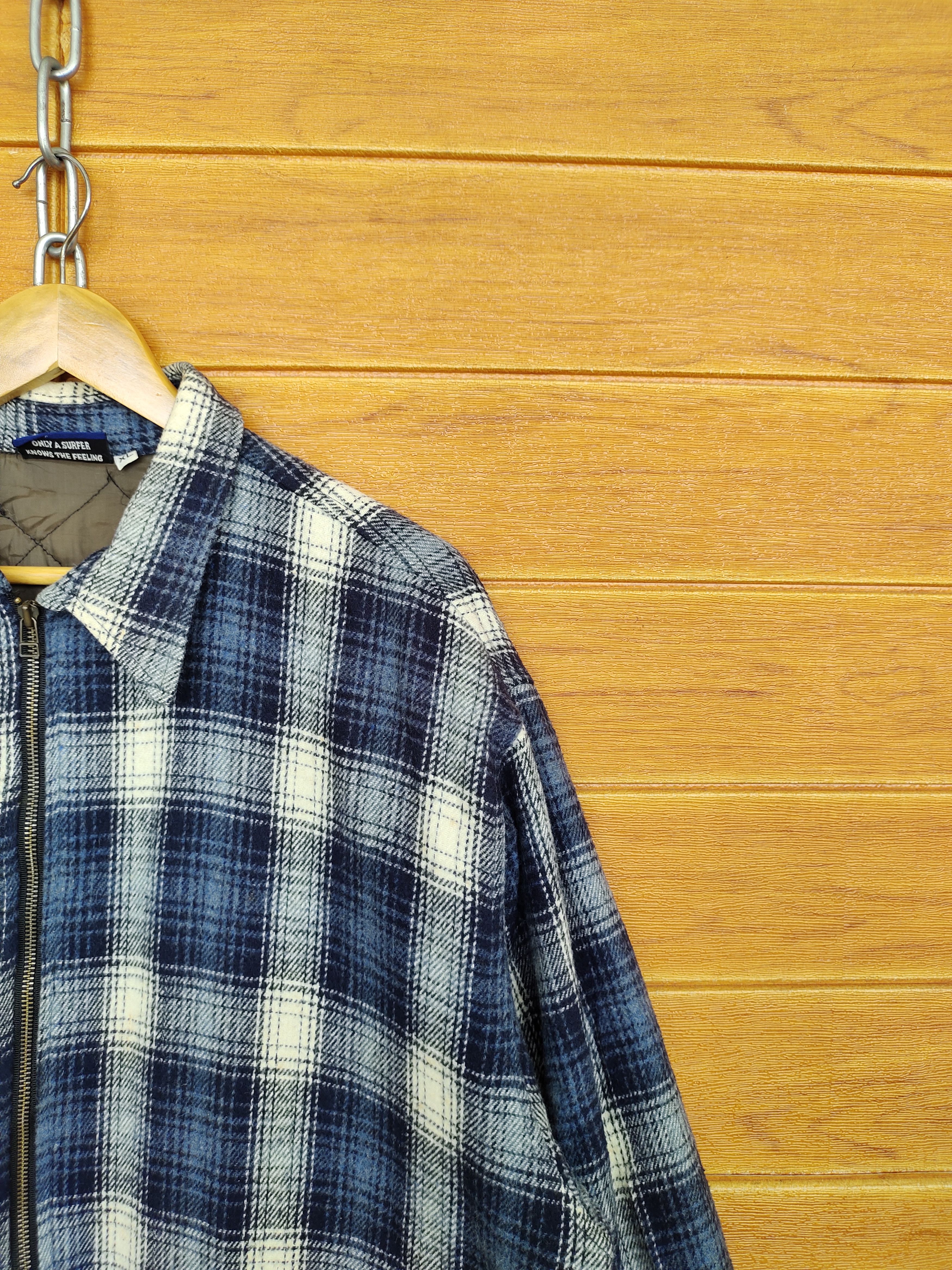 Billabong Vintage BILLABONG Checkered Plaid Quilted Work Shirt Size US XL / EU 56 / 4 - 4 Thumbnail