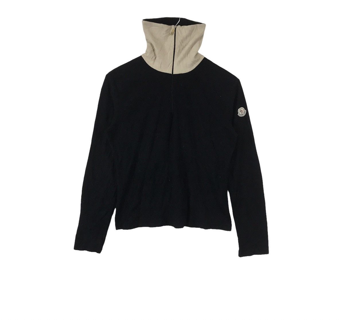 Moncler Moncler Half Zipper Turtle Neck Light Fleece Jumper Size US M / EU 48-50 / 2 - 1 Thumbnail