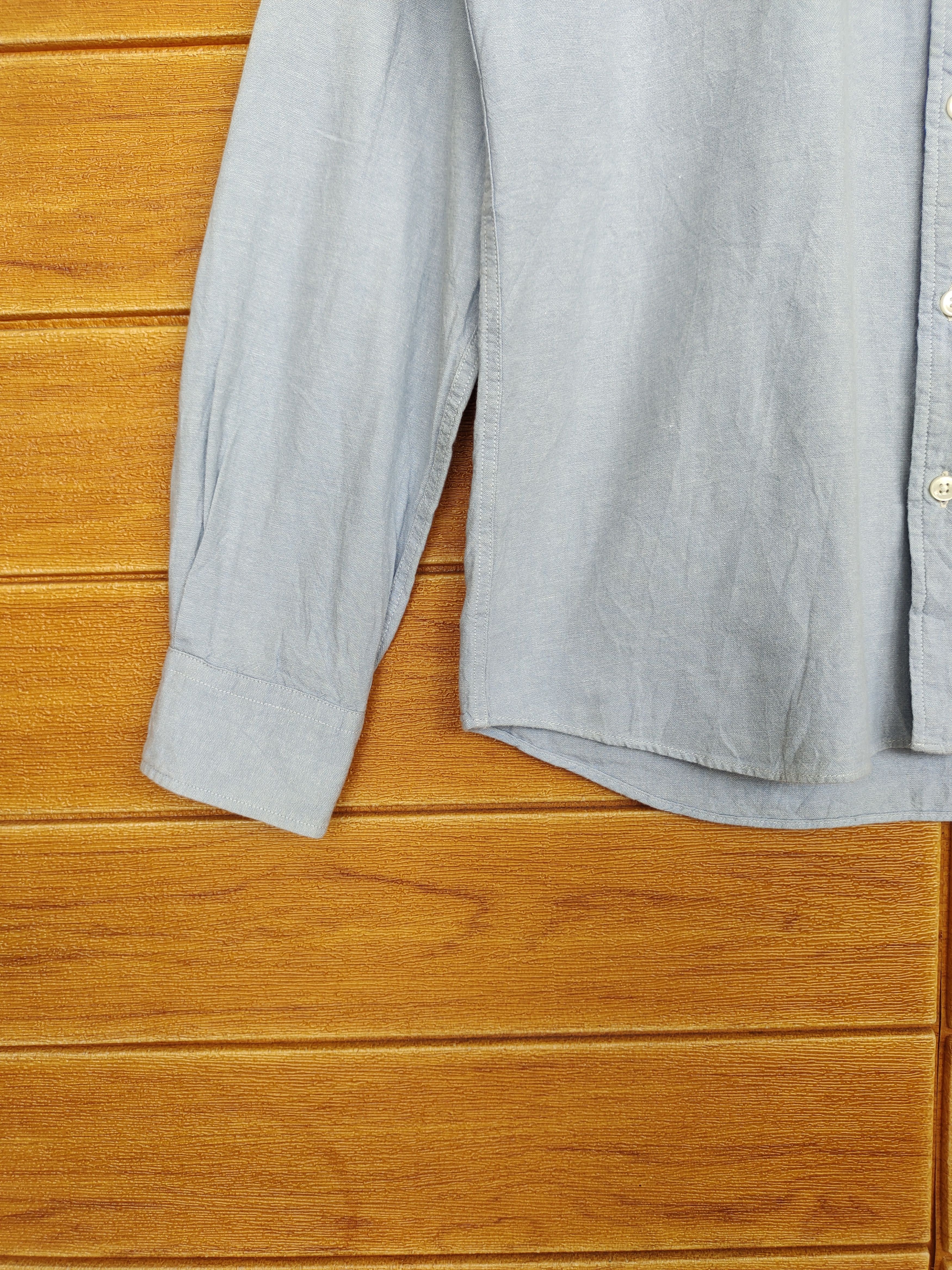 Hysteric Glamour × Undercover Urban RESEARCH Paisley Pocket Button Up Chambray Shirt Size US M / EU 48-50 / 2 - 7 Thumbnail