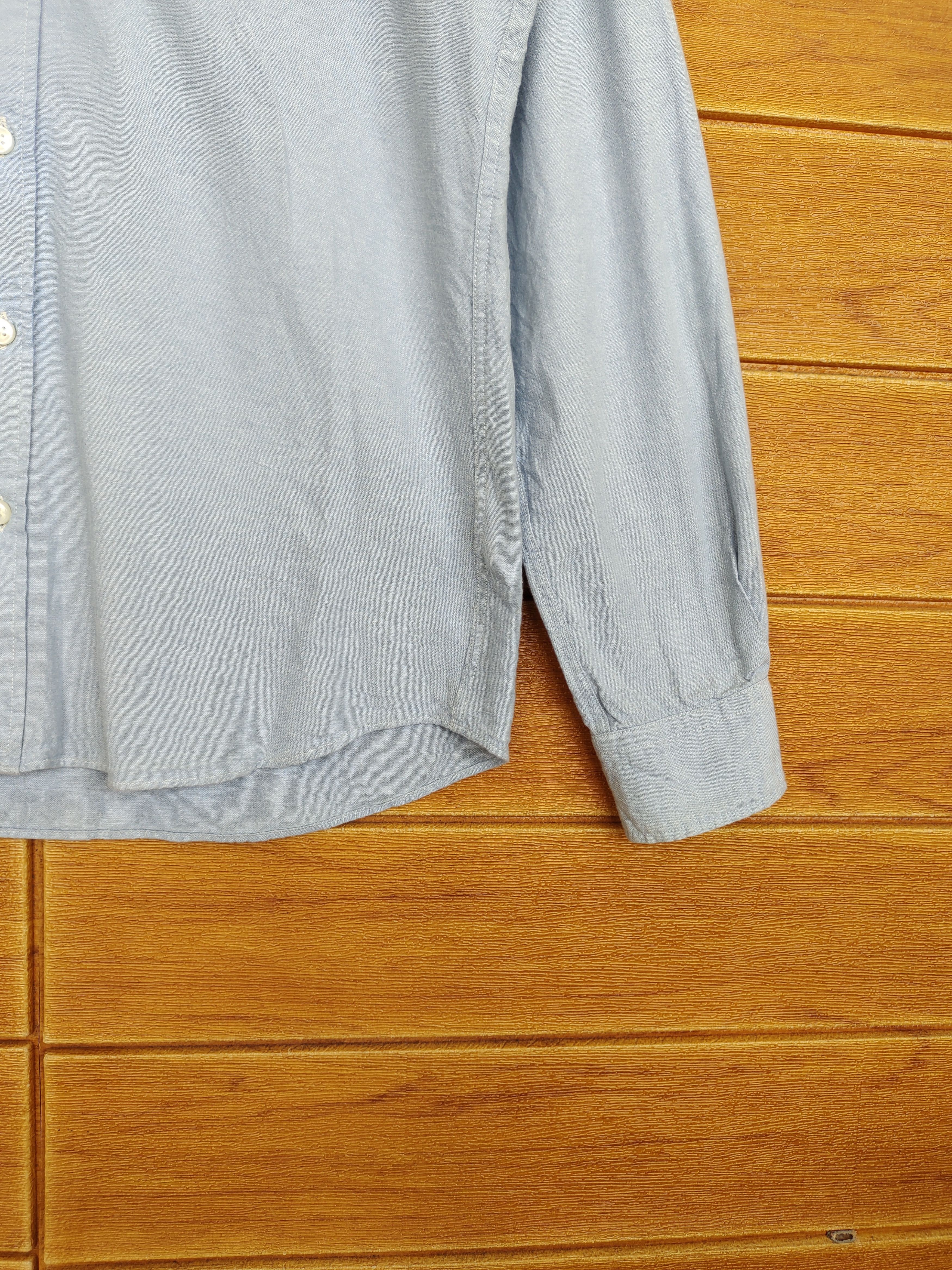 Hysteric Glamour × Undercover Urban RESEARCH Paisley Pocket Button Up Chambray Shirt Size US M / EU 48-50 / 2 - 6 Thumbnail