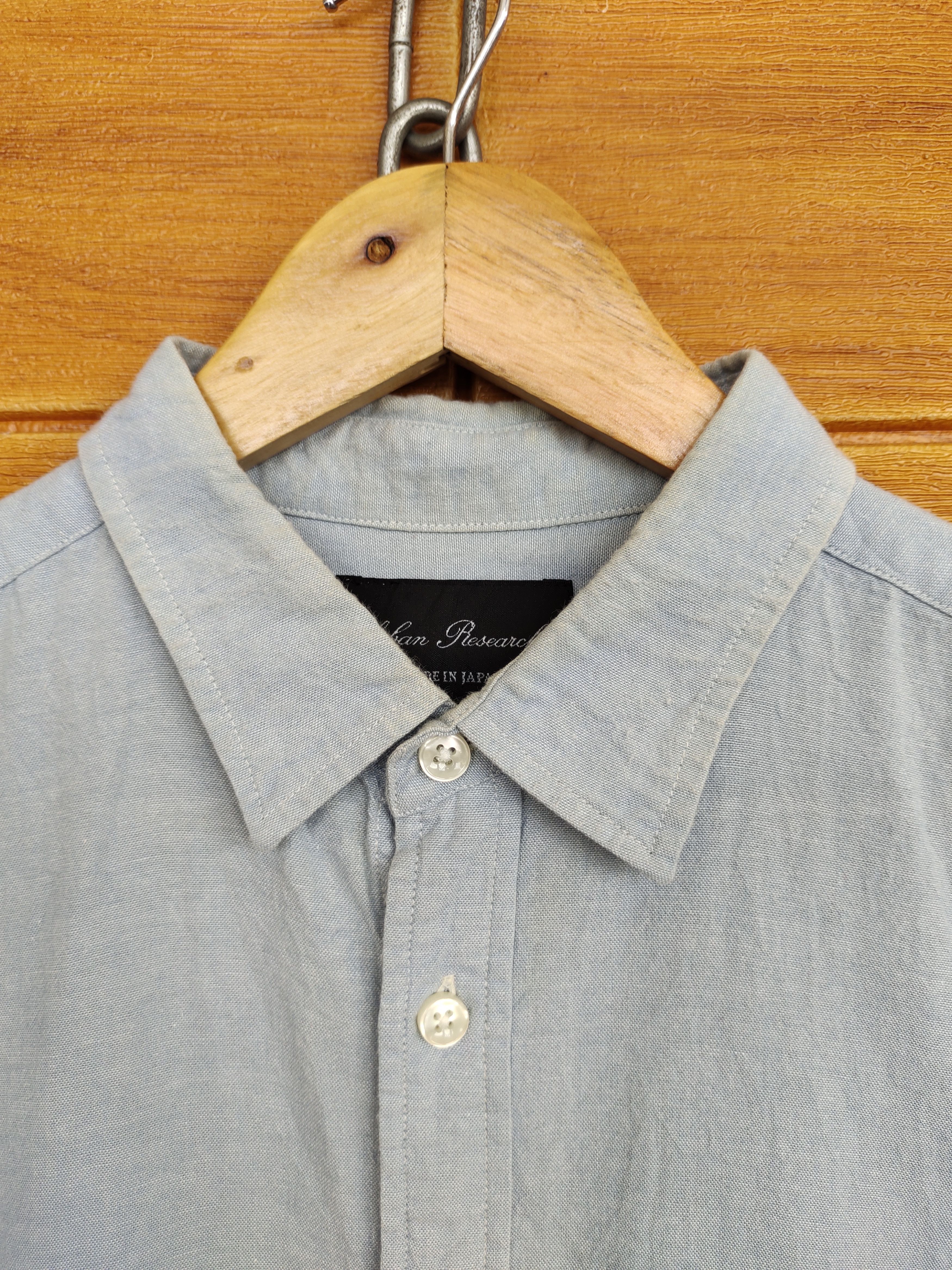 Hysteric Glamour × Undercover Urban RESEARCH Paisley Pocket Button Up Chambray Shirt Size US M / EU 48-50 / 2 - 3 Thumbnail