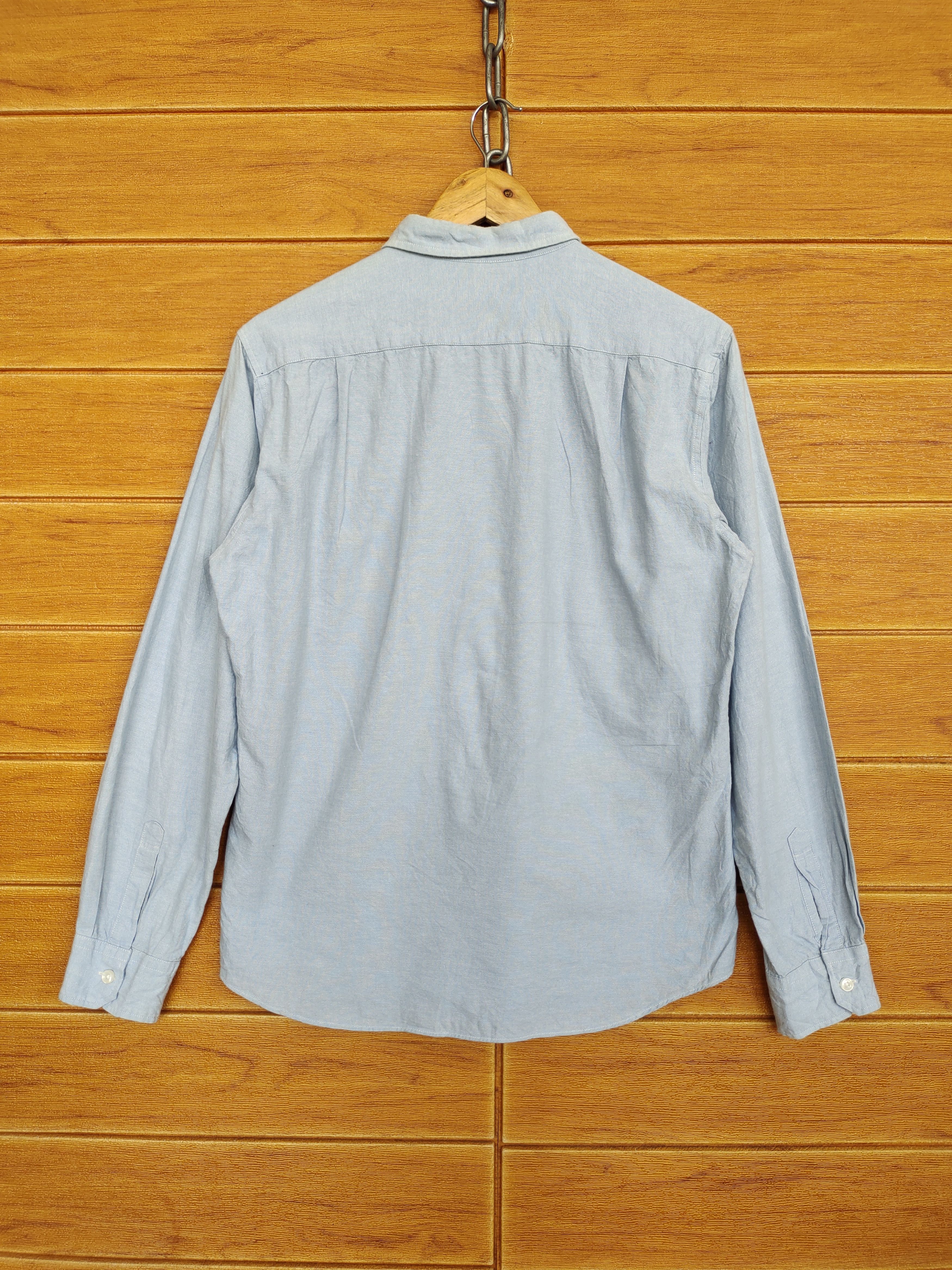 Hysteric Glamour × Undercover Urban RESEARCH Paisley Pocket Button Up Chambray Shirt Size US M / EU 48-50 / 2 - 8 Thumbnail