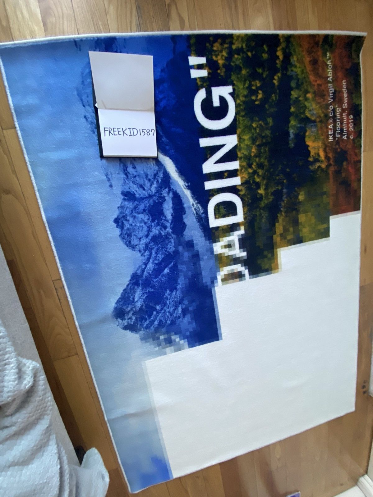 Ikea × Virgil Abloh Still Loading Rug | Grailed