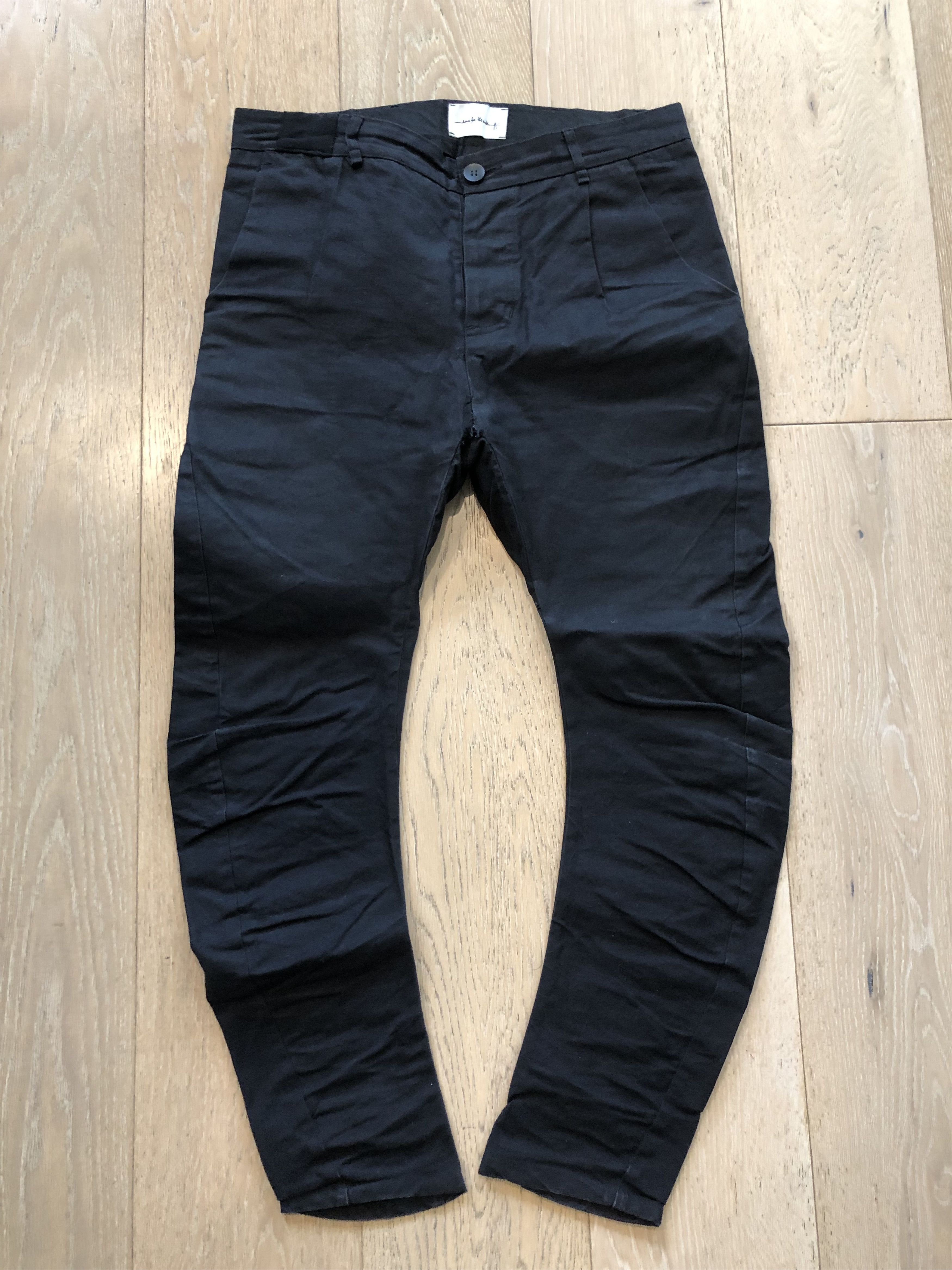 Song For The Mute Song For The Mute Curved Leg Coated Pants Size US 32 / EU 48 - 1 Thumbnail