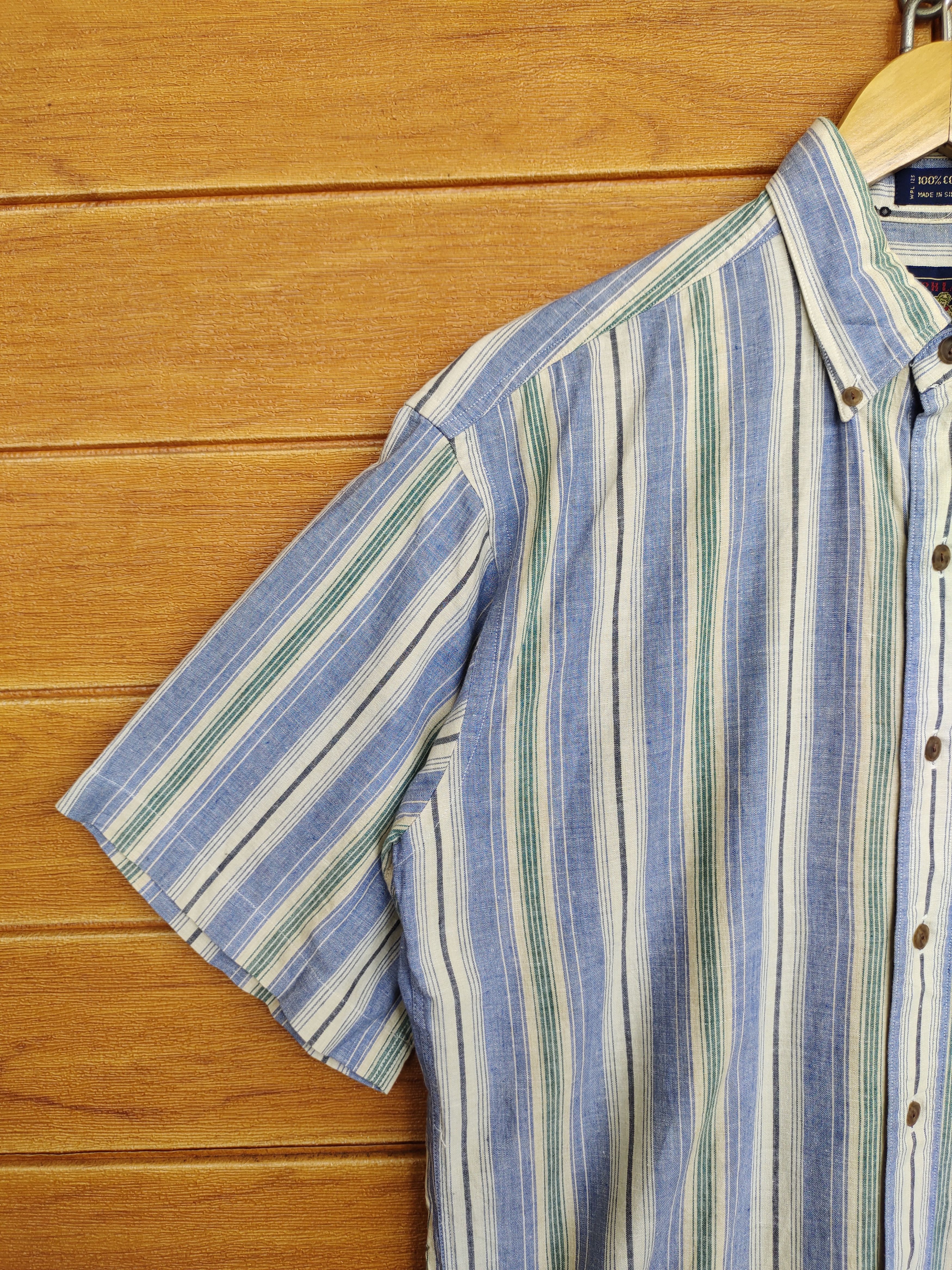 Ralph Lauren Vintage 90s CHAPS RALPH LAUREN Striped Button Down Shirt Size US S / EU 44-46 / 1 - 4 Thumbnail