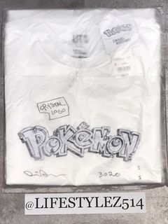 Daniel Arsham x Pokemon x Uniqlo Crystal Pokedex Tee (Japanese Mens Sizing)  White Men's - SS20 - US