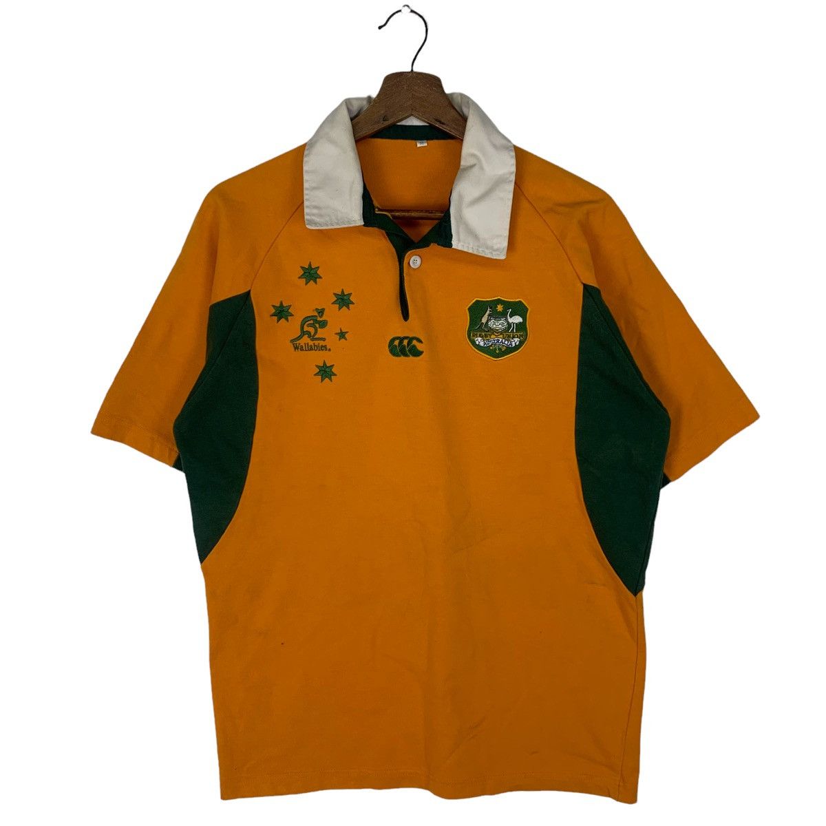 Canterbury of New Zealand Australia Rugby Union World Cup Embroidery T Shirt Size US M / EU 48-50 / 2 - 1 Thumbnail
