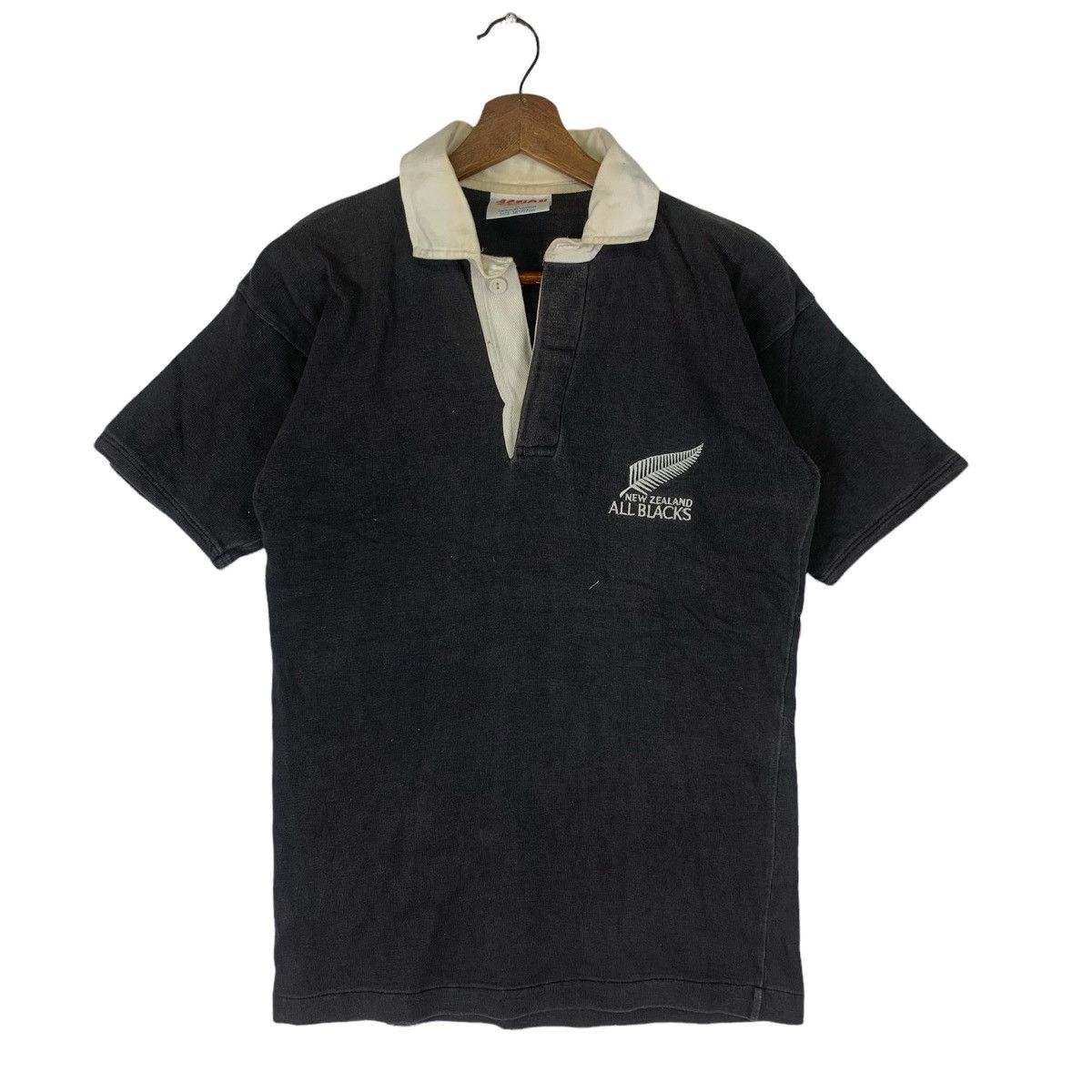 All Blacks Vintage 90s All Black New Zealand T Shirt Size US S / EU 44-46 / 1 - 1 Thumbnail
