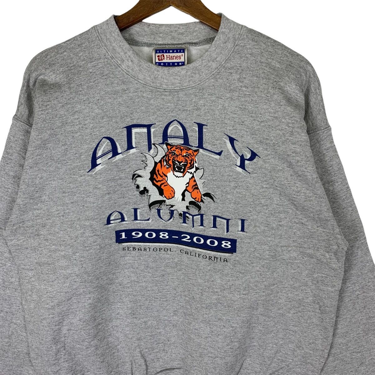 Hanes Hanes Analy Alumni Full Print Crewneck Sweatshirt Size US S / EU 44-46 / 1 - 2 Thumbnail