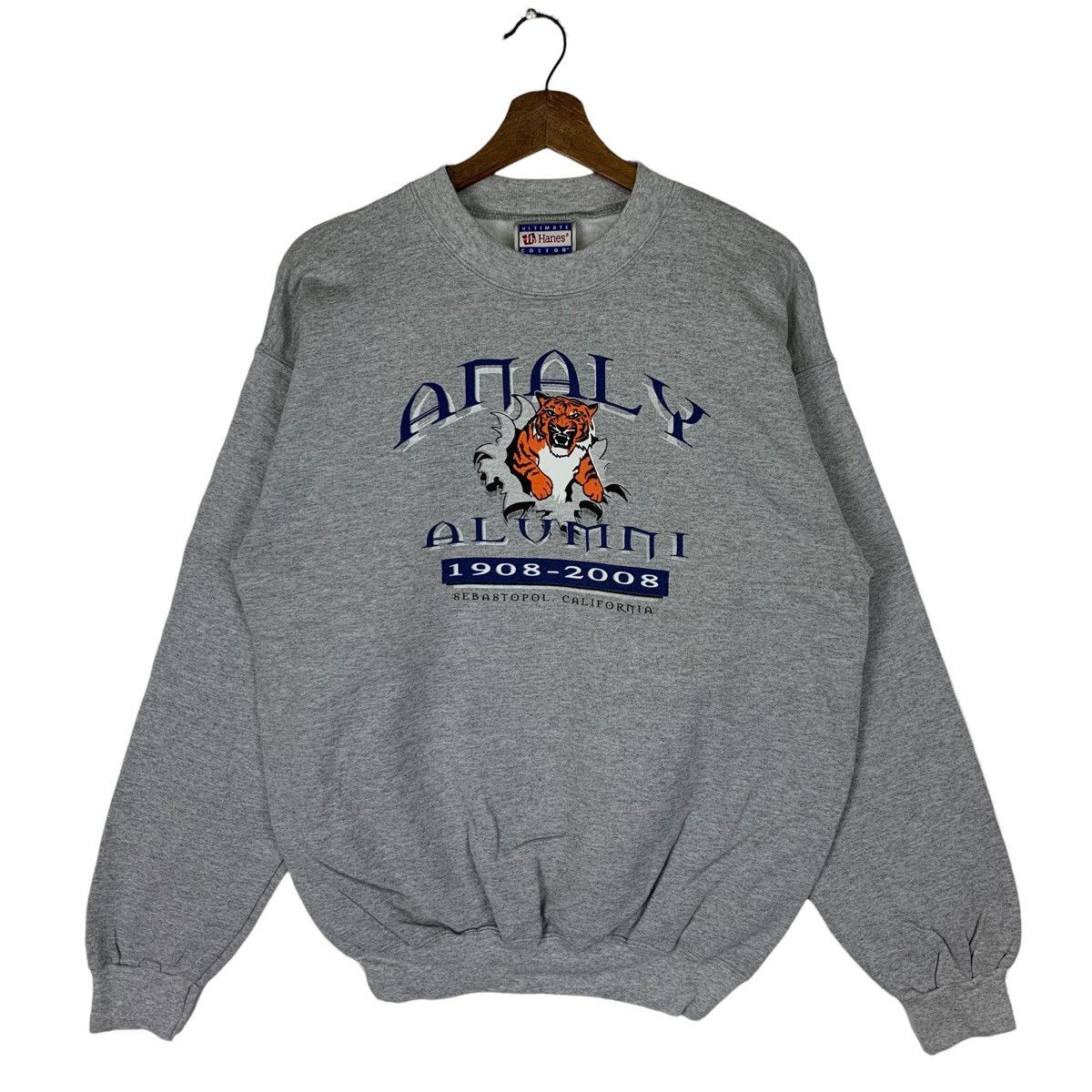 Hanes Hanes Analy Alumni Full Print Crewneck Sweatshirt Size US S / EU 44-46 / 1 - 1 Thumbnail
